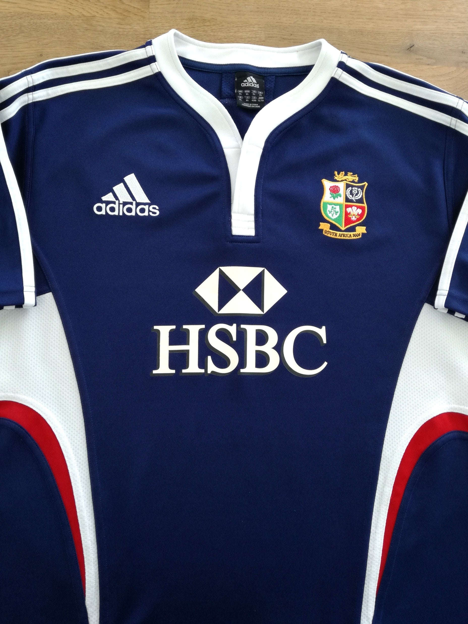 2009 British & Irish Lions Rugby Training Shirt - Navy