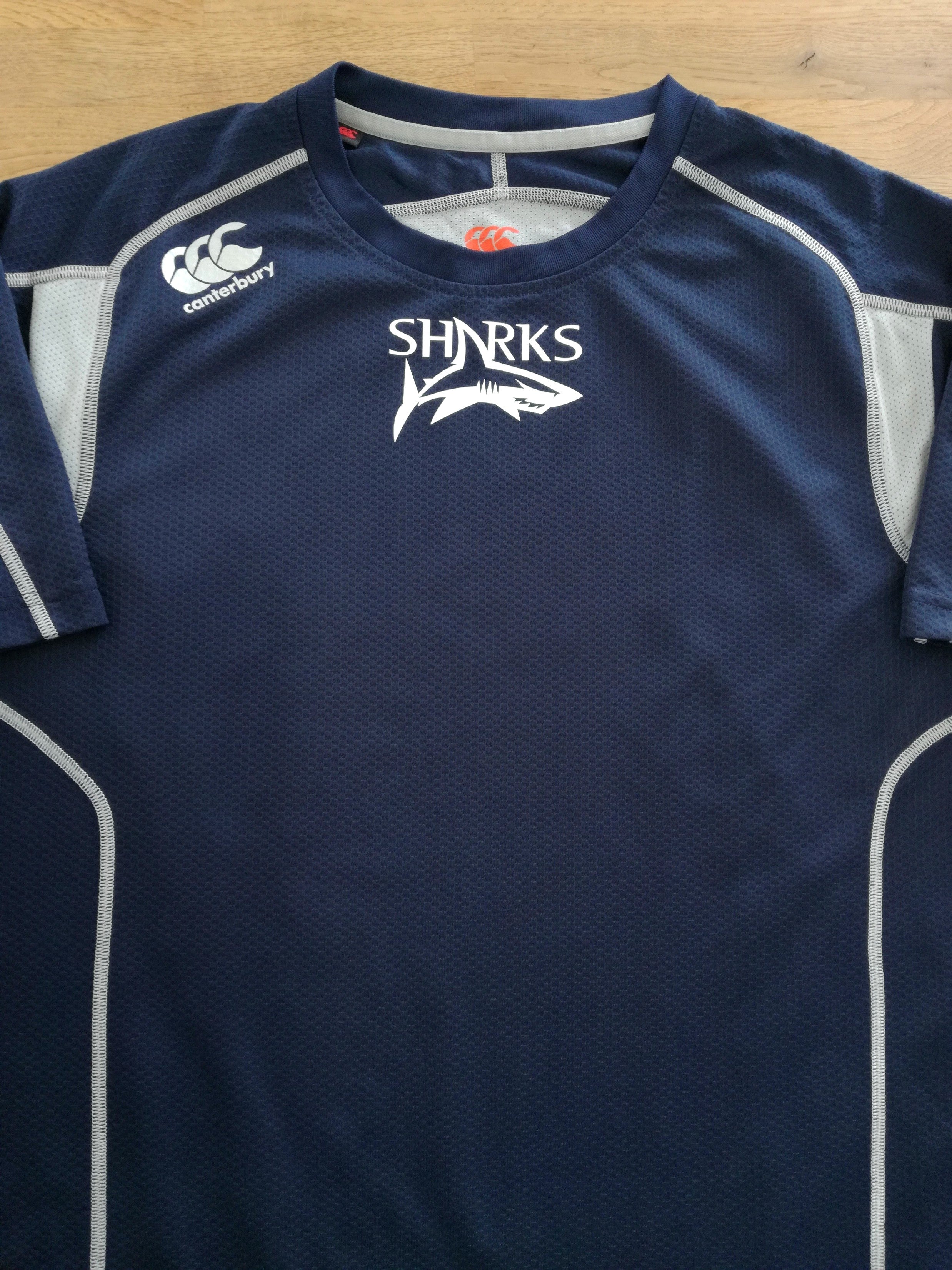 2012/13 Sale Sharks Rugby Training Shirt