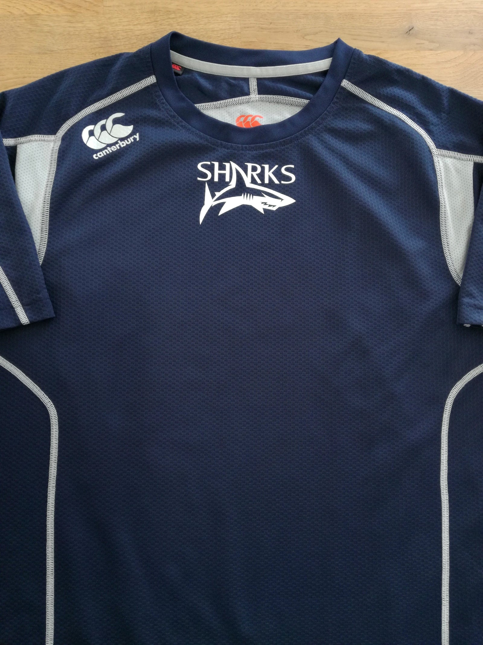 2012/13 Sale Sharks Rugby Training Shirt