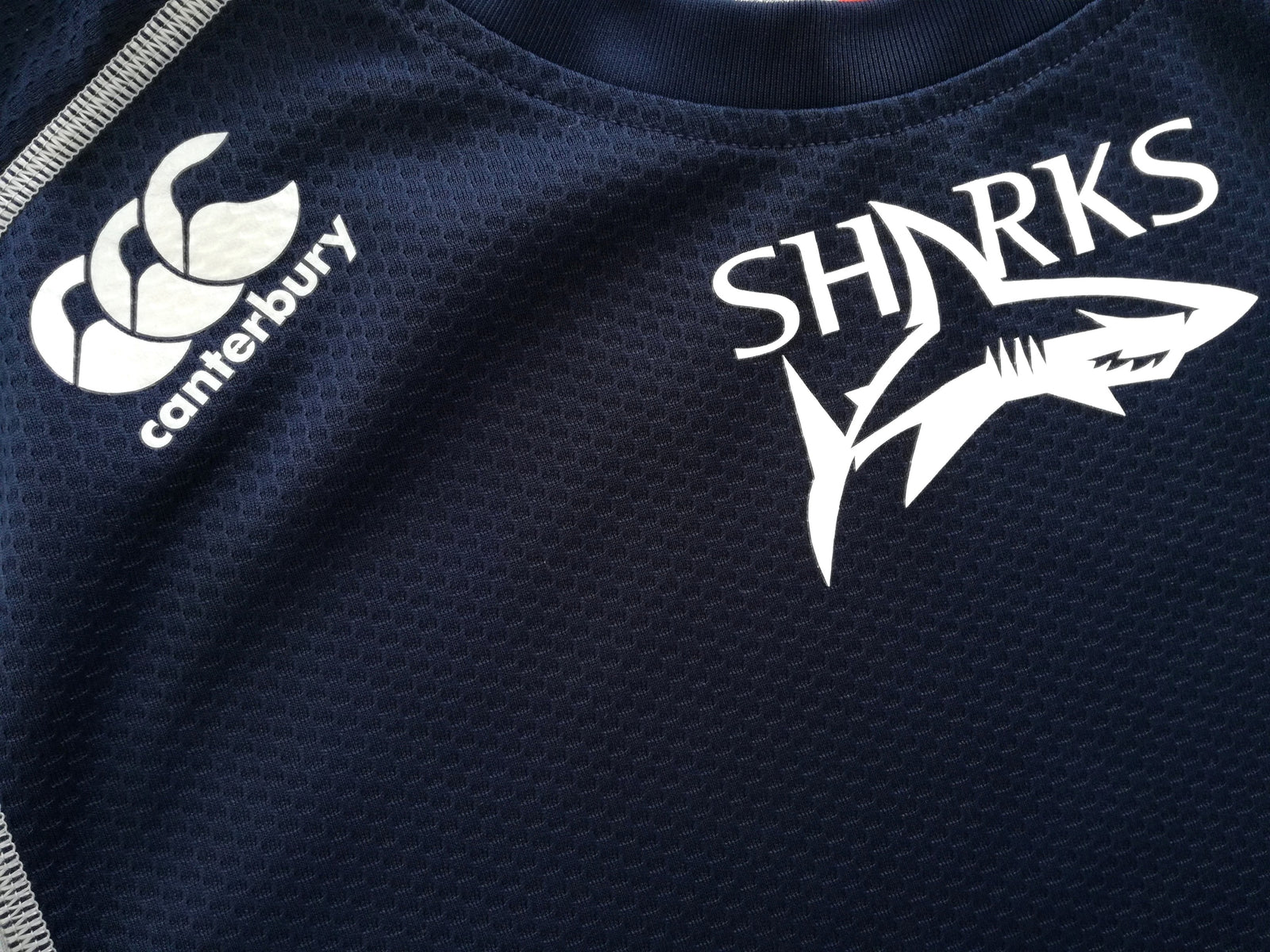 2012/13 Sale Sharks Rugby Training Shirt (XL)