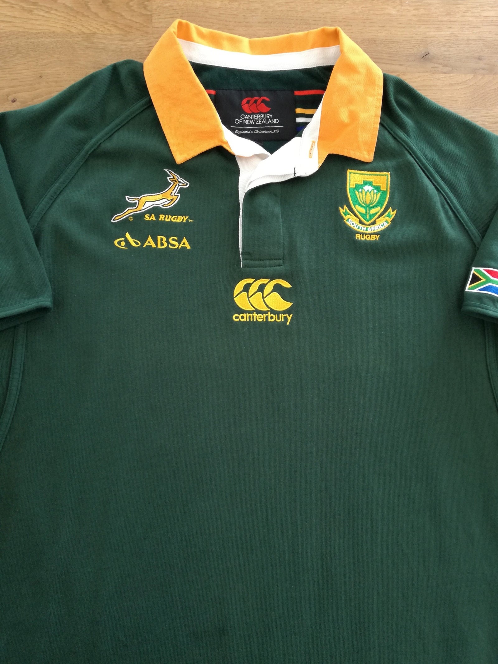 2011/12 South Africa Home Rugby Shirt