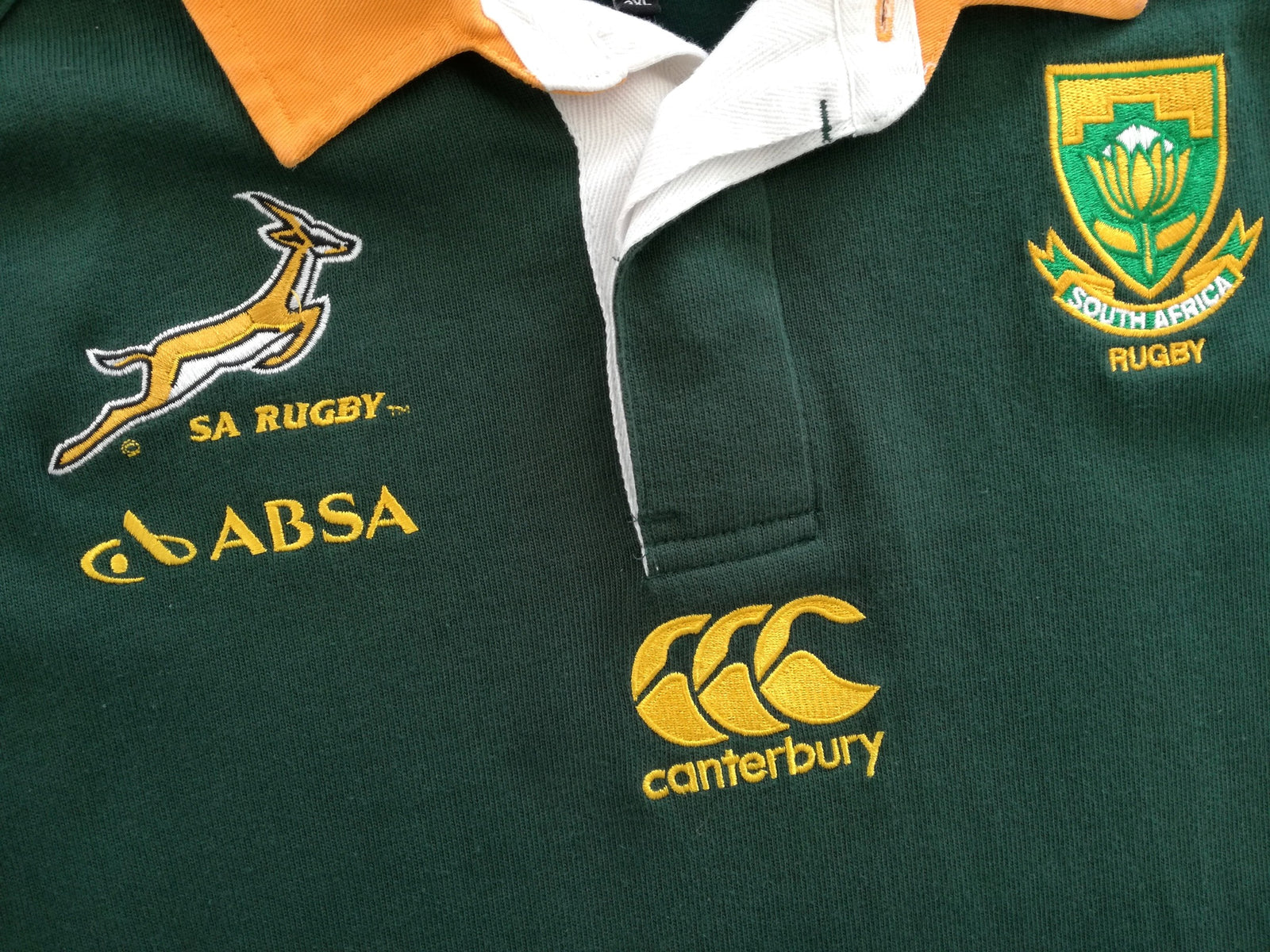 2011/12 South Africa Home 'Traditional' Rugby Shirt (3XL)