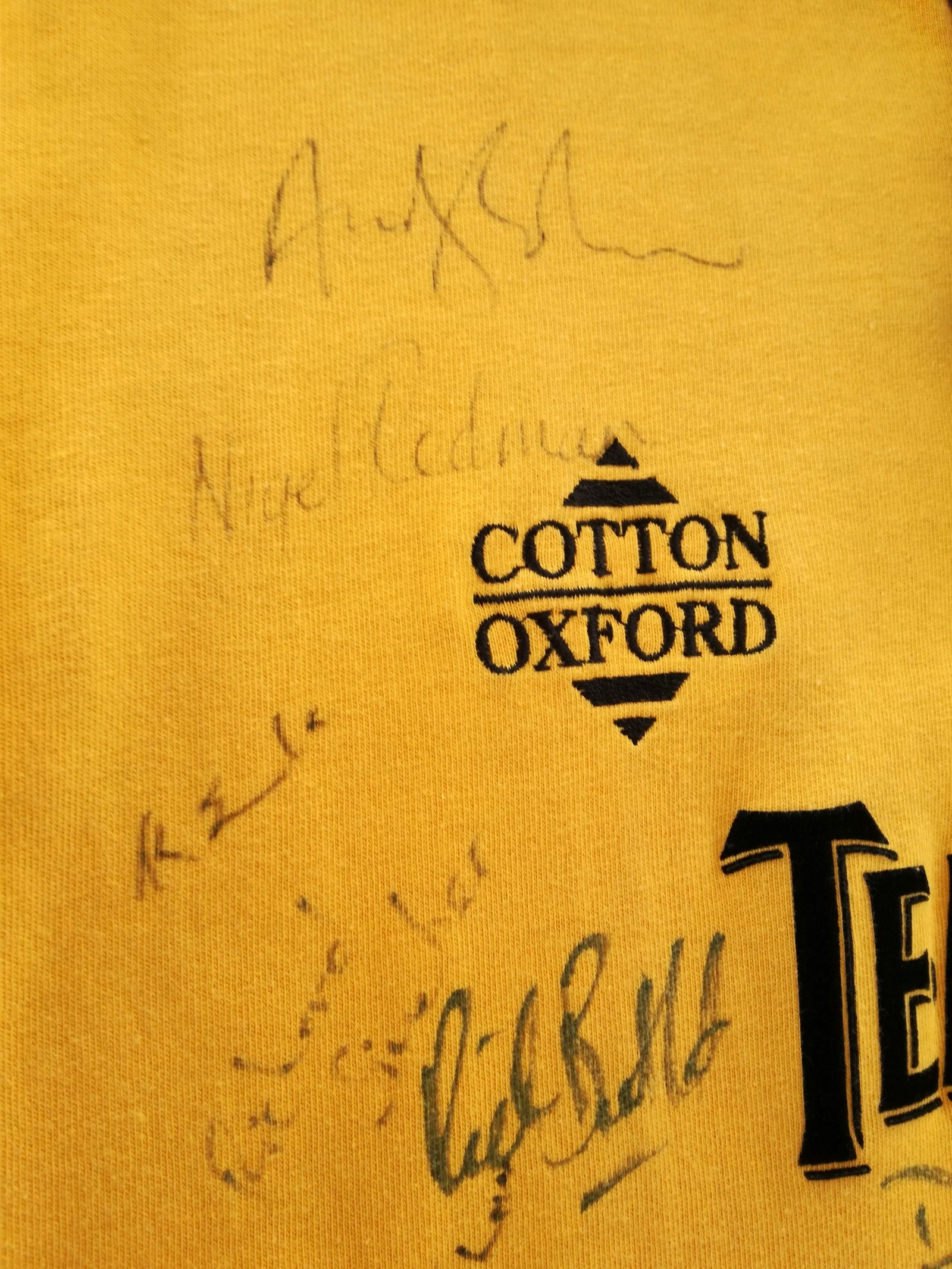 1996/97 Bath Away Rugby Shirt (Signed) (L)