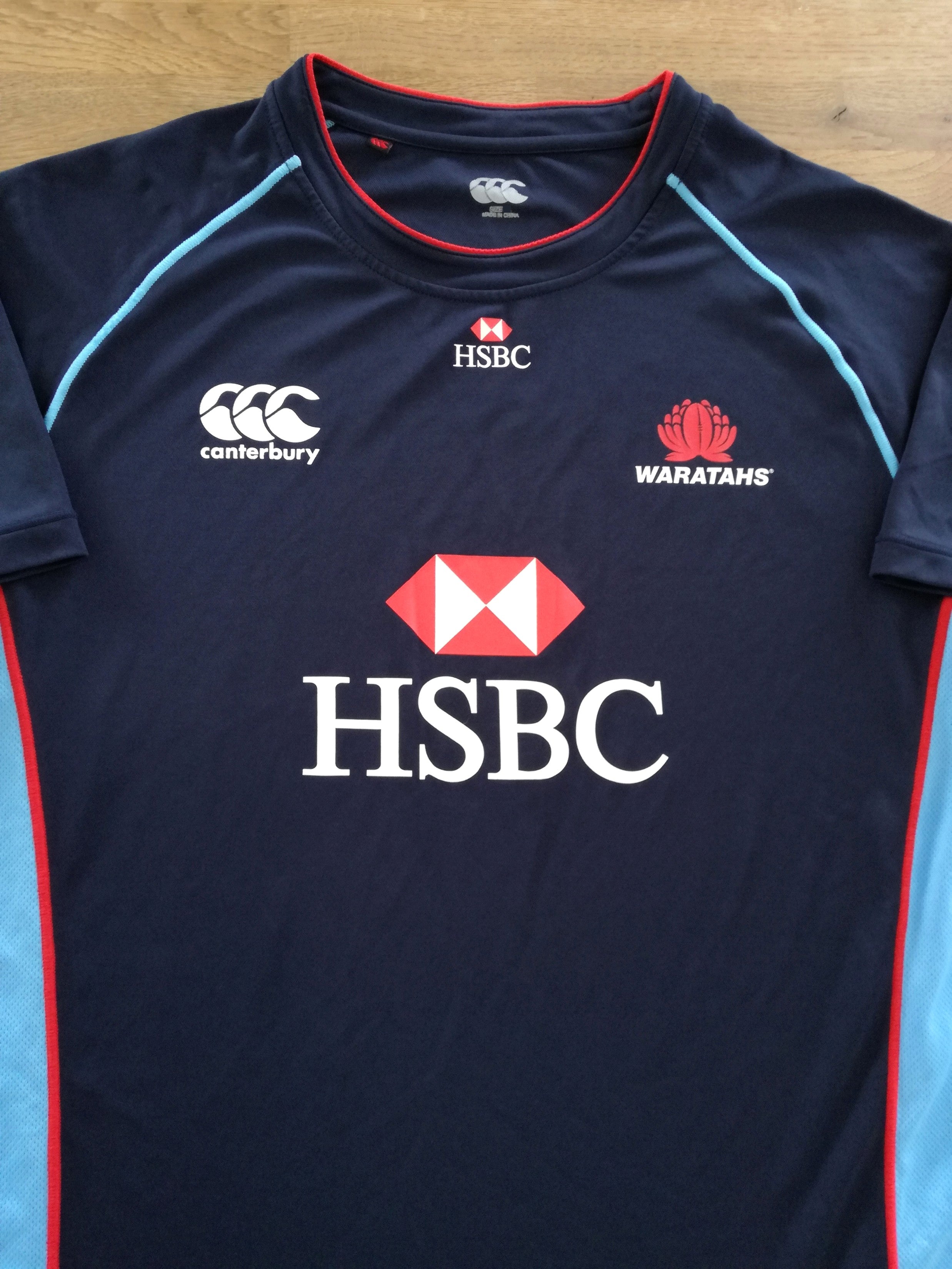 2011 Waratahs Rugby Training Shirt