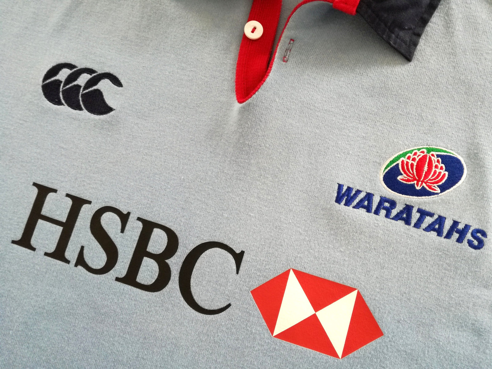 2002 Waratahs Home Super12 Rugby Shirt (XL)