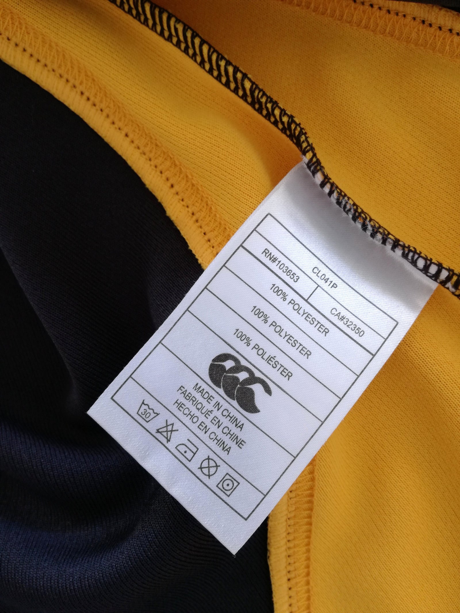 2007/08 London Wasps Home Rugby Shirt (XL)