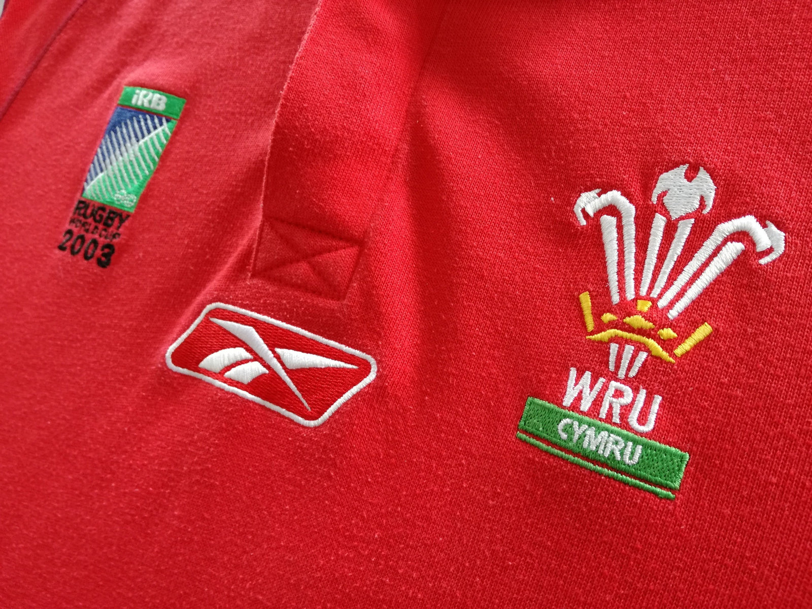 2003 Wales Home World Cup Rugby Shirt. (S)