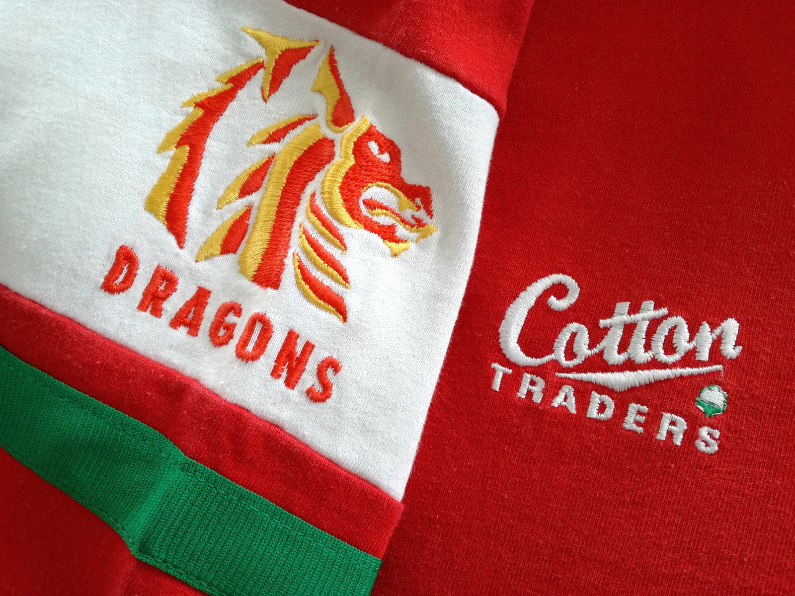 1993/94 Wales Home Rugby Shirt. (M)