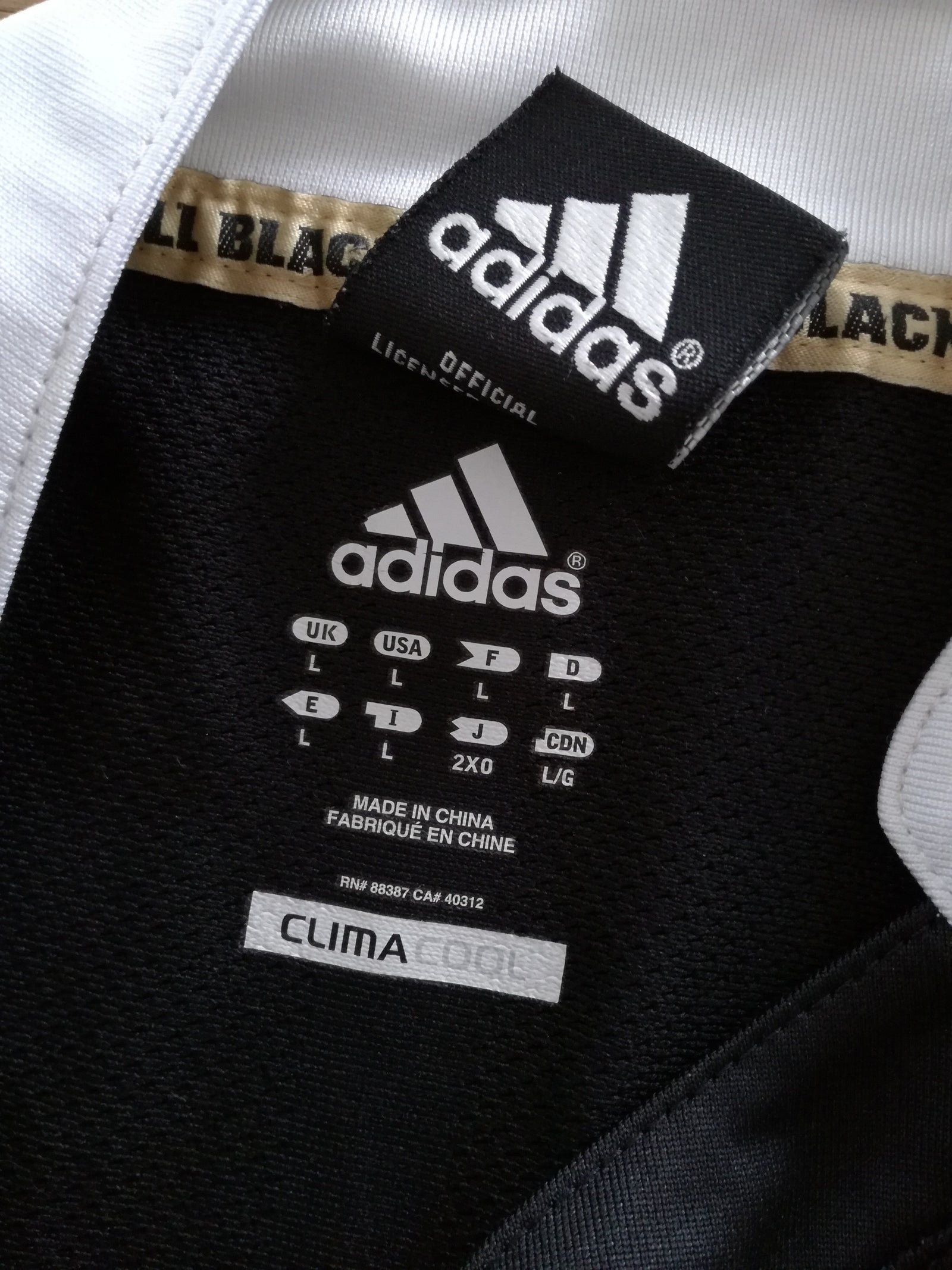 2011 New Zealand Home World Cup Rugby Shirt (L)