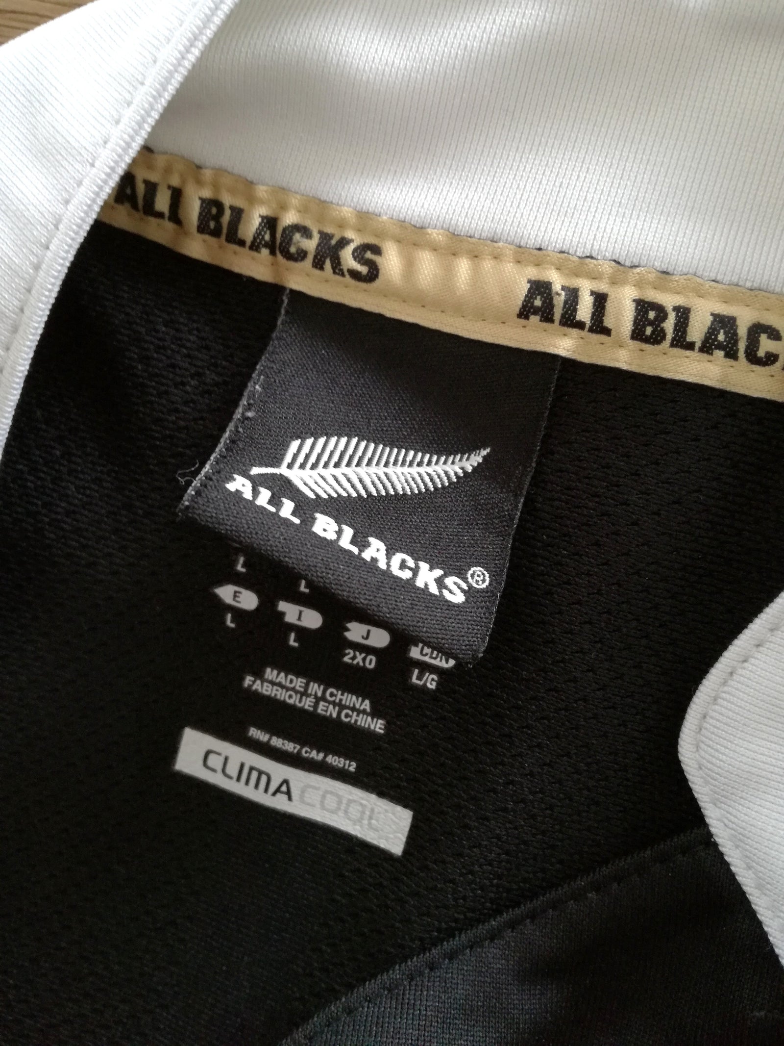 2011 New Zealand Home World Cup Rugby Shirt (L)