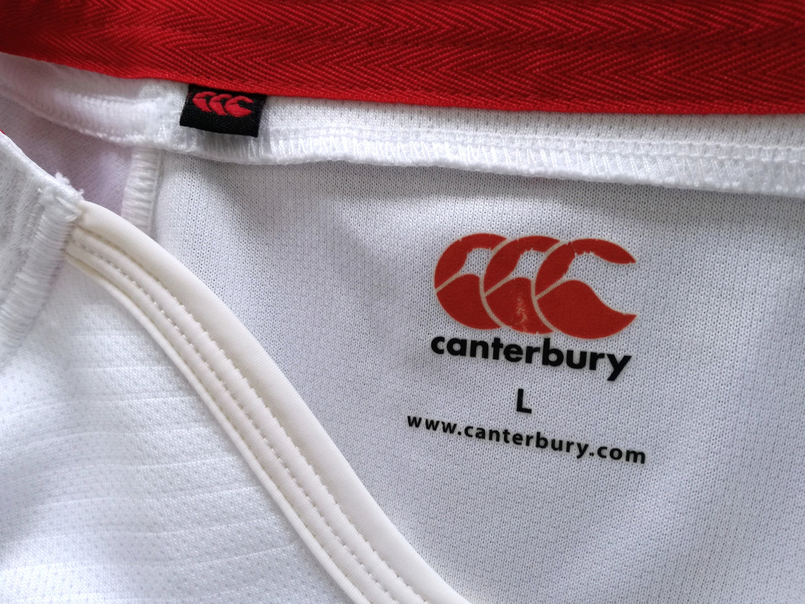 2012/13 England Home Pro-Fit Rugby Shirt (L)