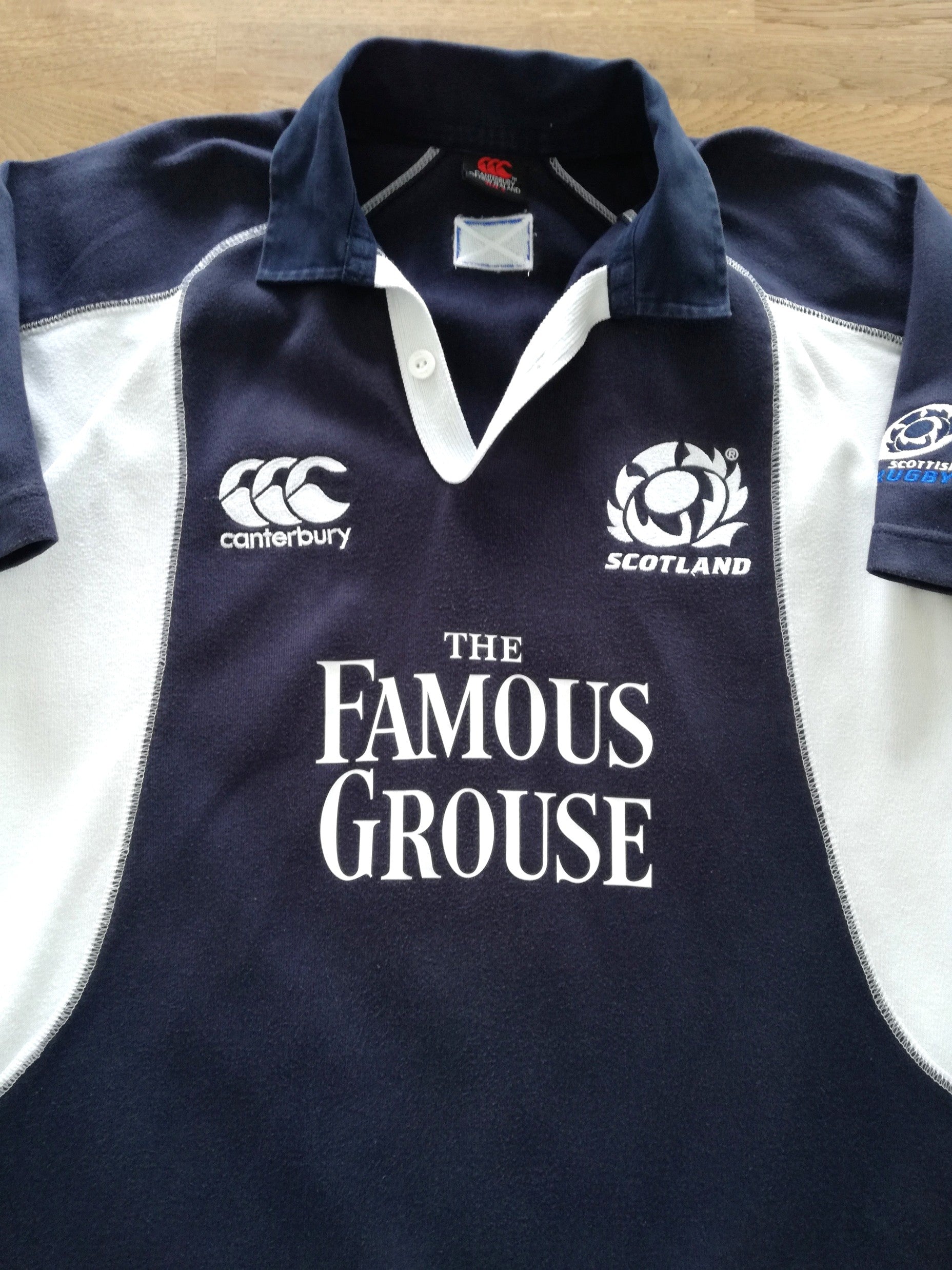 2005/06 Scotland Home Rugby Shirt