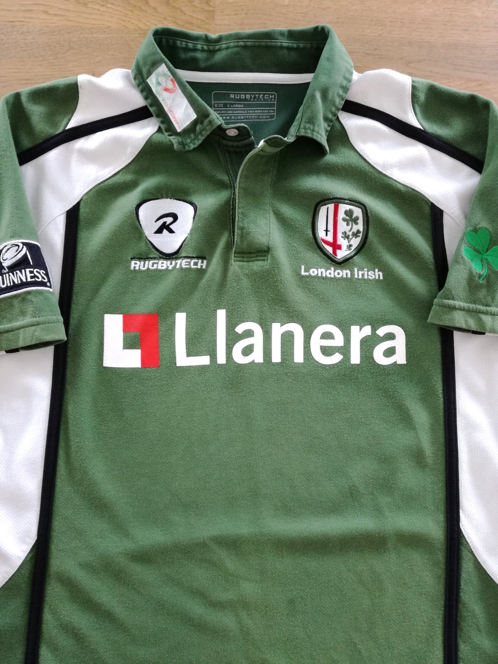 2007/08 London Irish Home Rugby Shirt