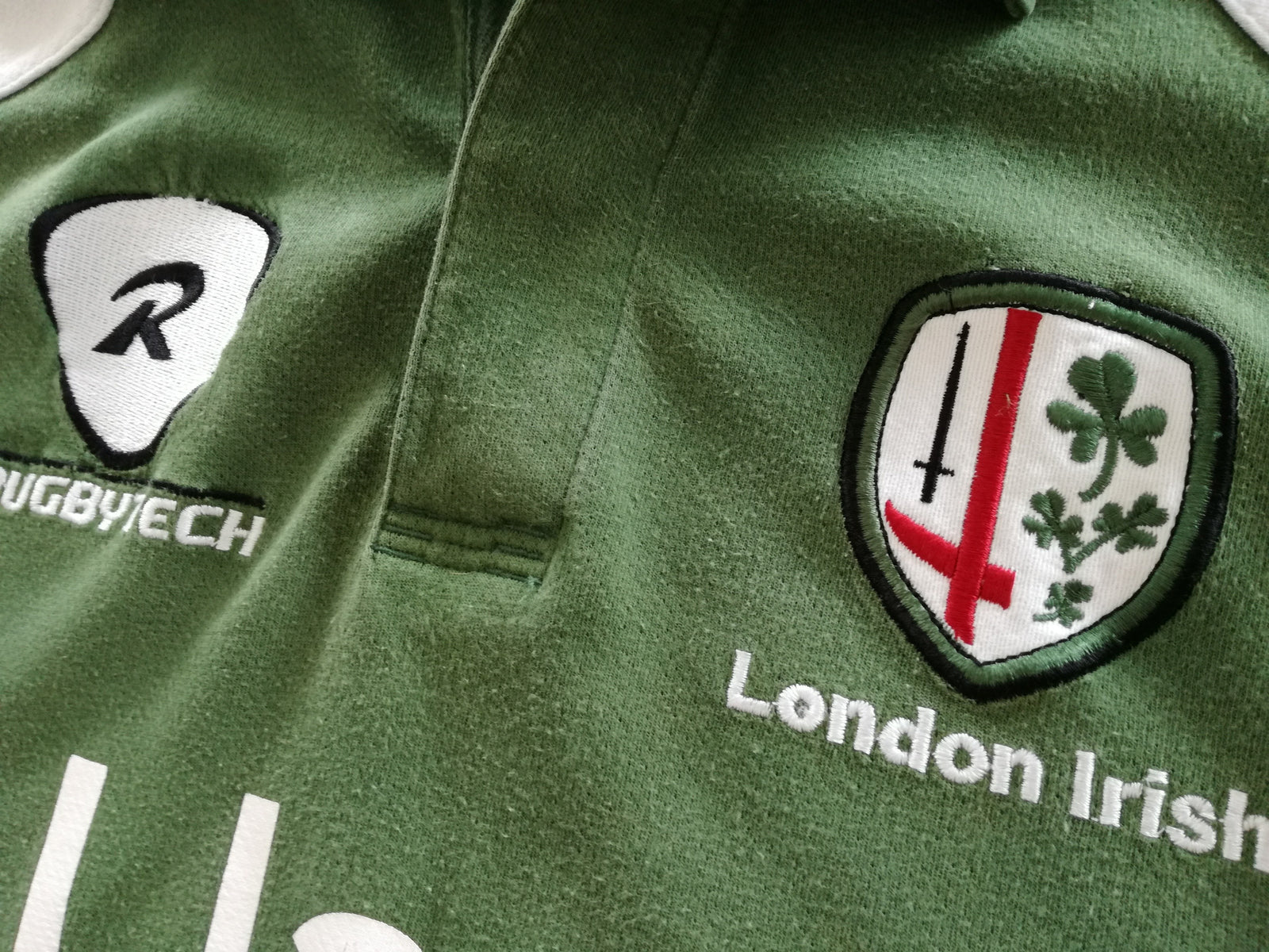 2007/08 London Irish Home Rugby Shirt (XL)