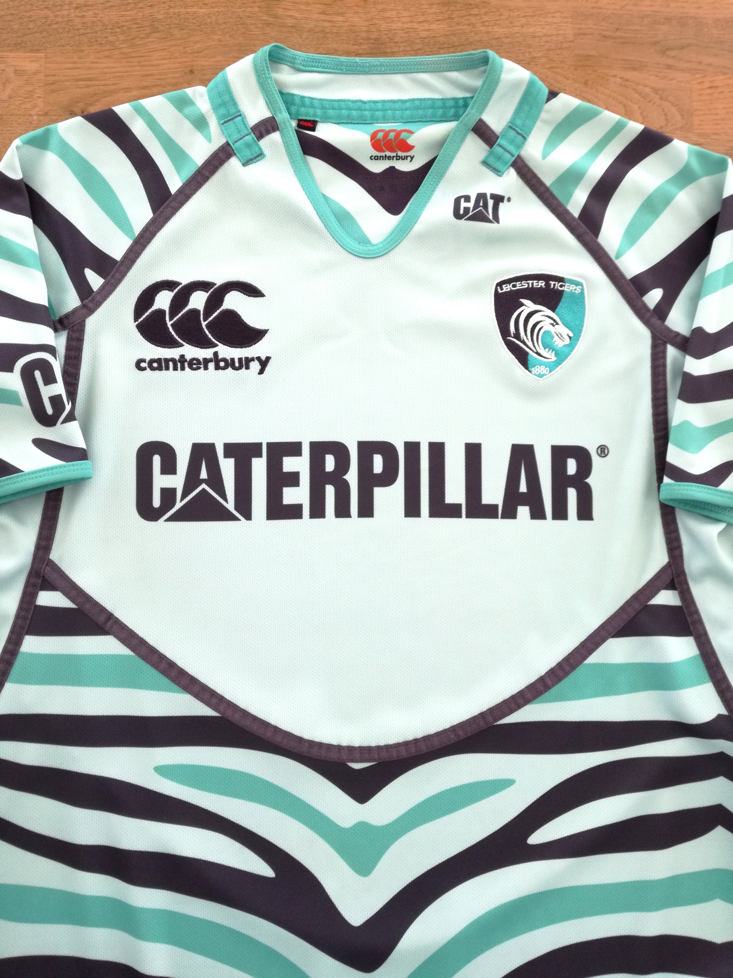 2012/13 Leicester Tigers Away Pro-Fit Rugby Shirt