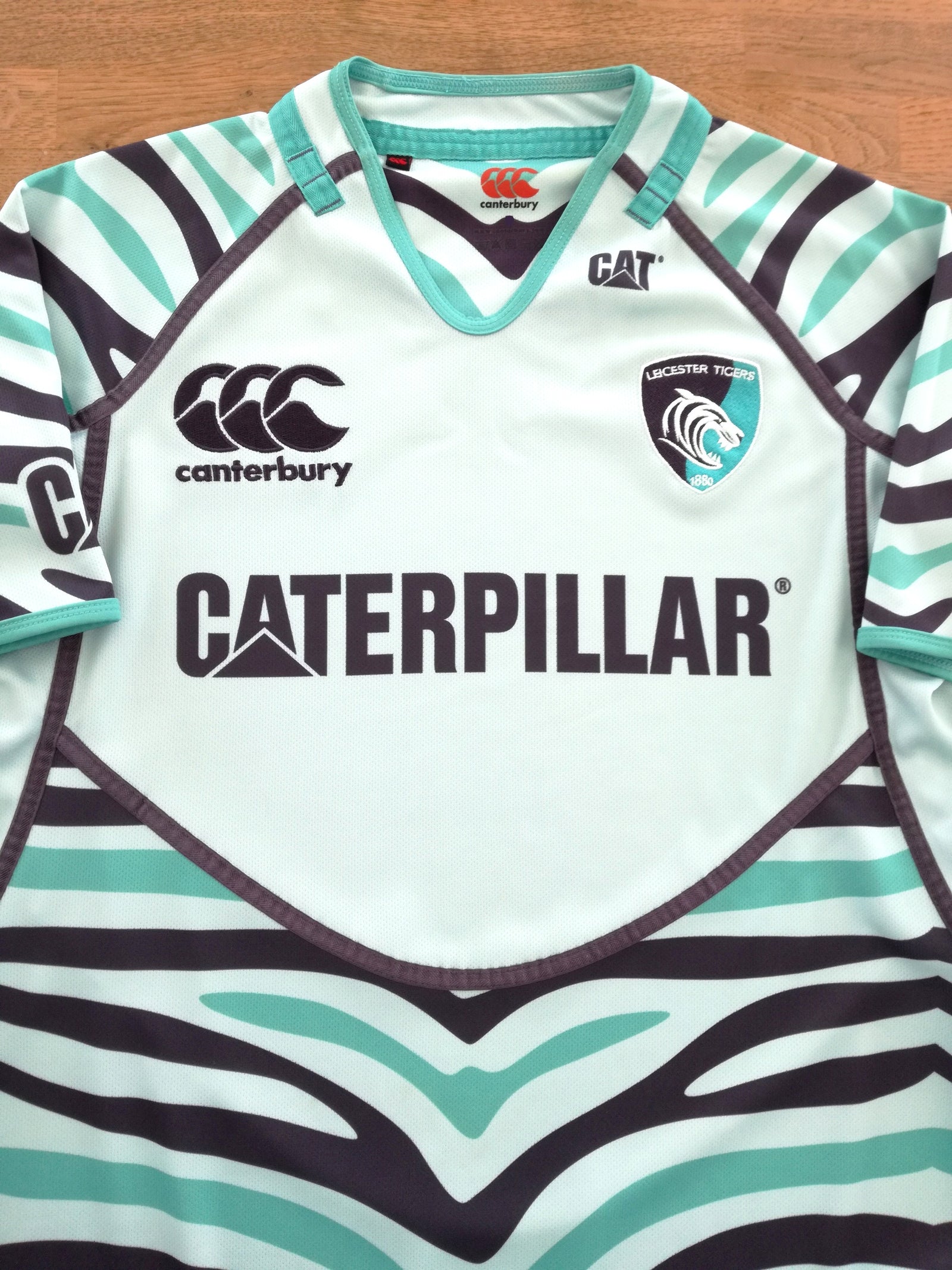 2012/13 Leicester Tigers Away Pro-Fit Rugby Shirt