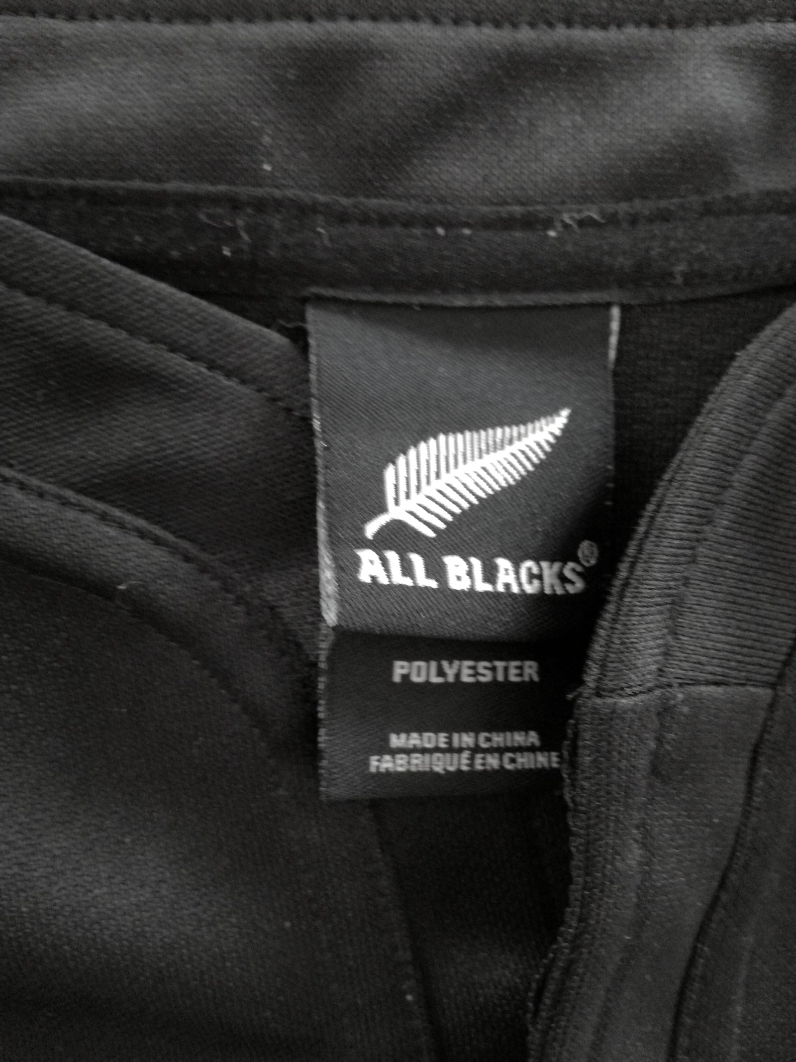 2007 New Zealand Home Rugby Shirt (L)
