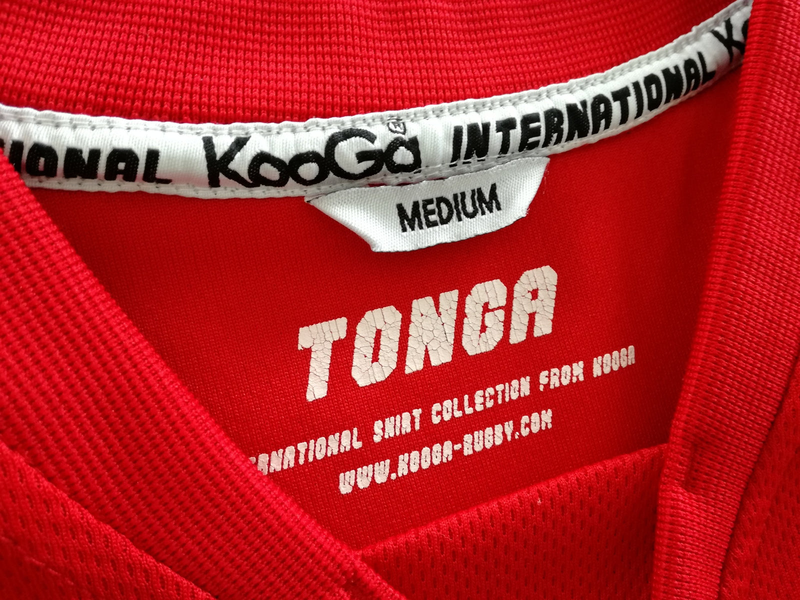 2008/09 Tonga Home Rugby Shirt (M)