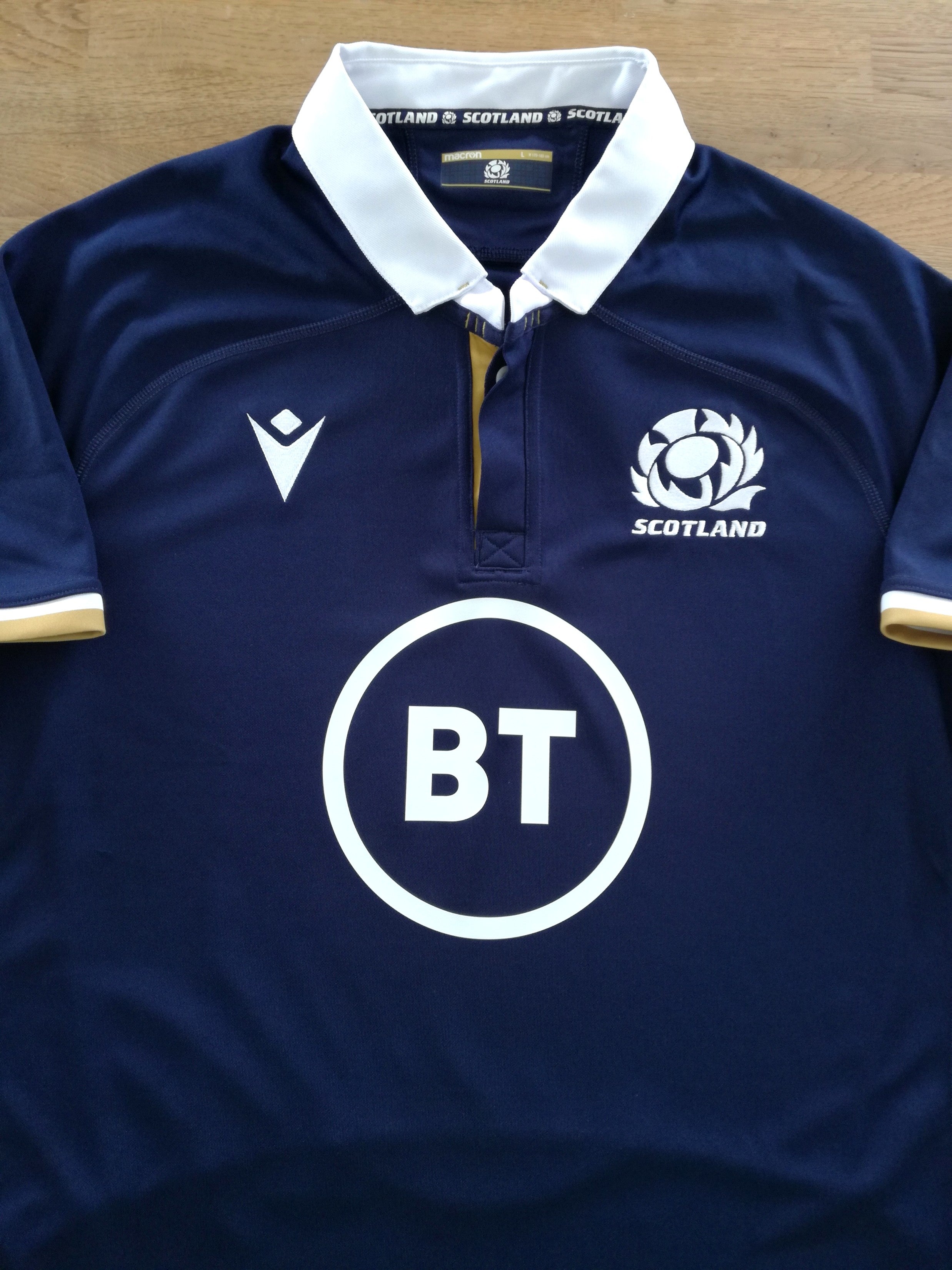 2020/21 Scotland Home Rugby Shirt (L)