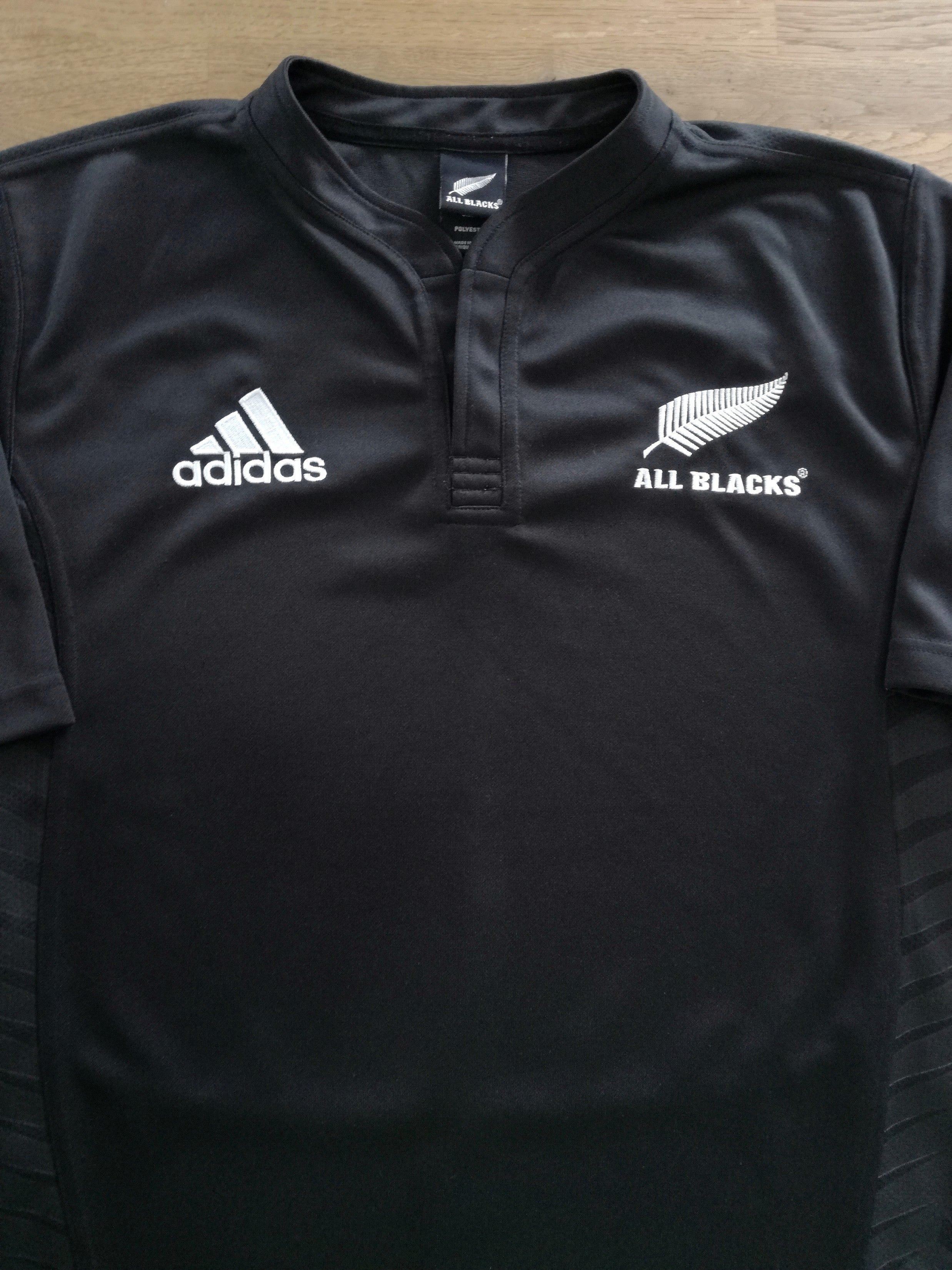 2007 New Zealand Home Rugby Shirt