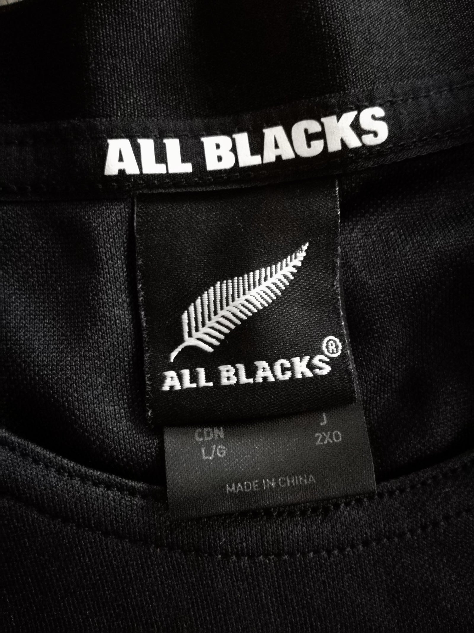 2019 New Zealand Home World Cup Rugby Shirt (L)
