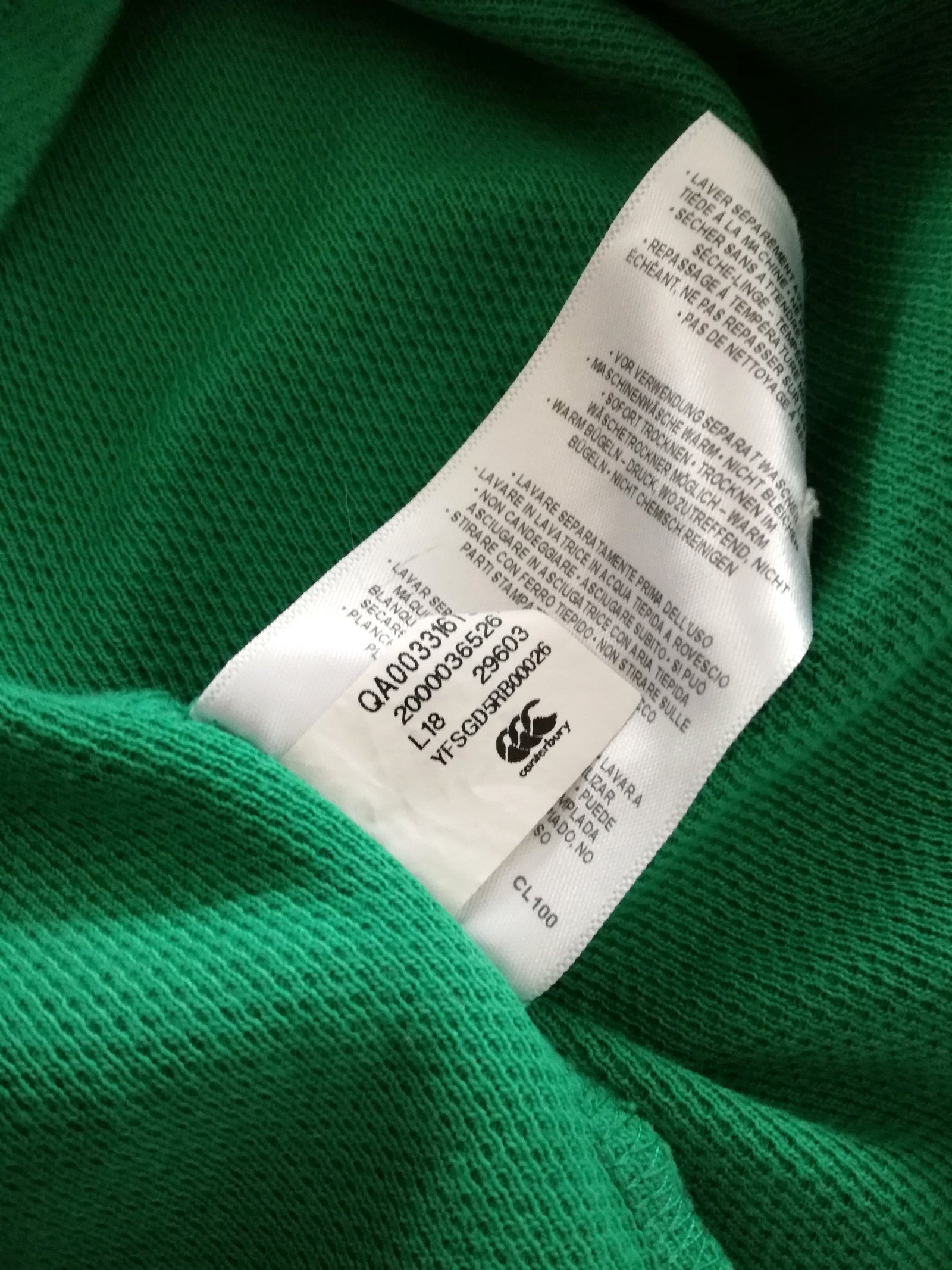2019 Ireland Home World Cup Rugby Shirt (S)