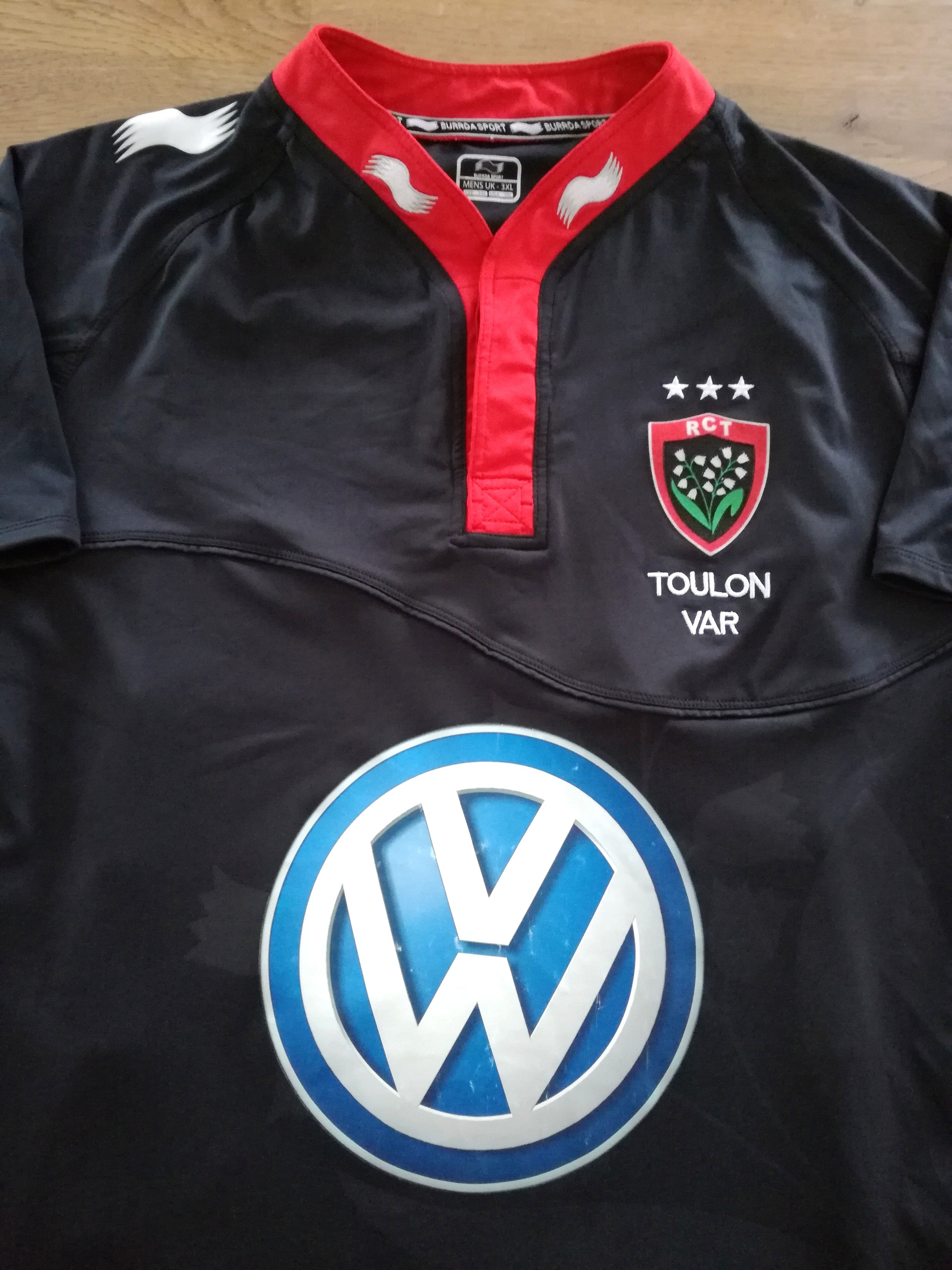 2011/12 RC Toulon 3rd Rugby Shirt