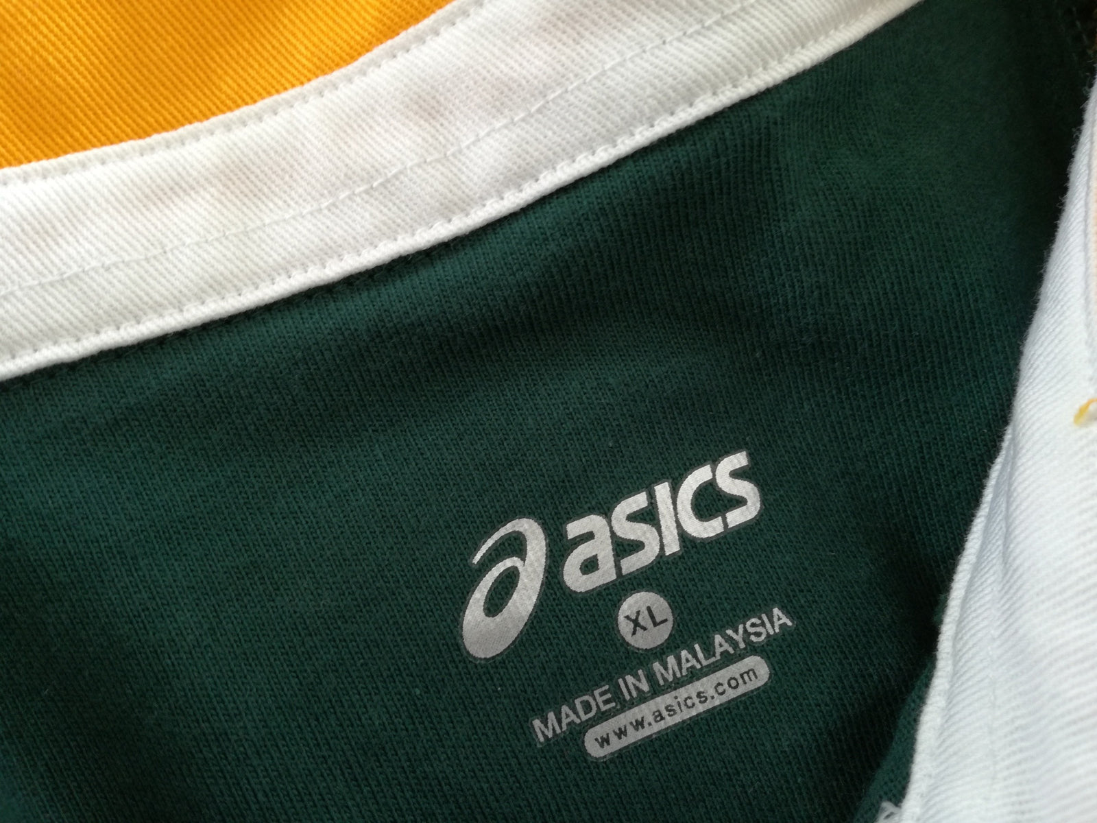 2014 South Africa Home Traditional Rugby Shirt. (XL)