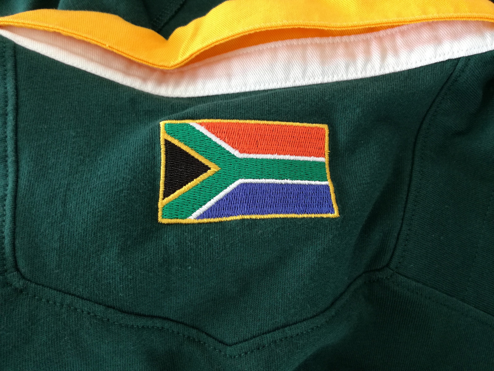 2014 South Africa Home Traditional Rugby Shirt. (XL)