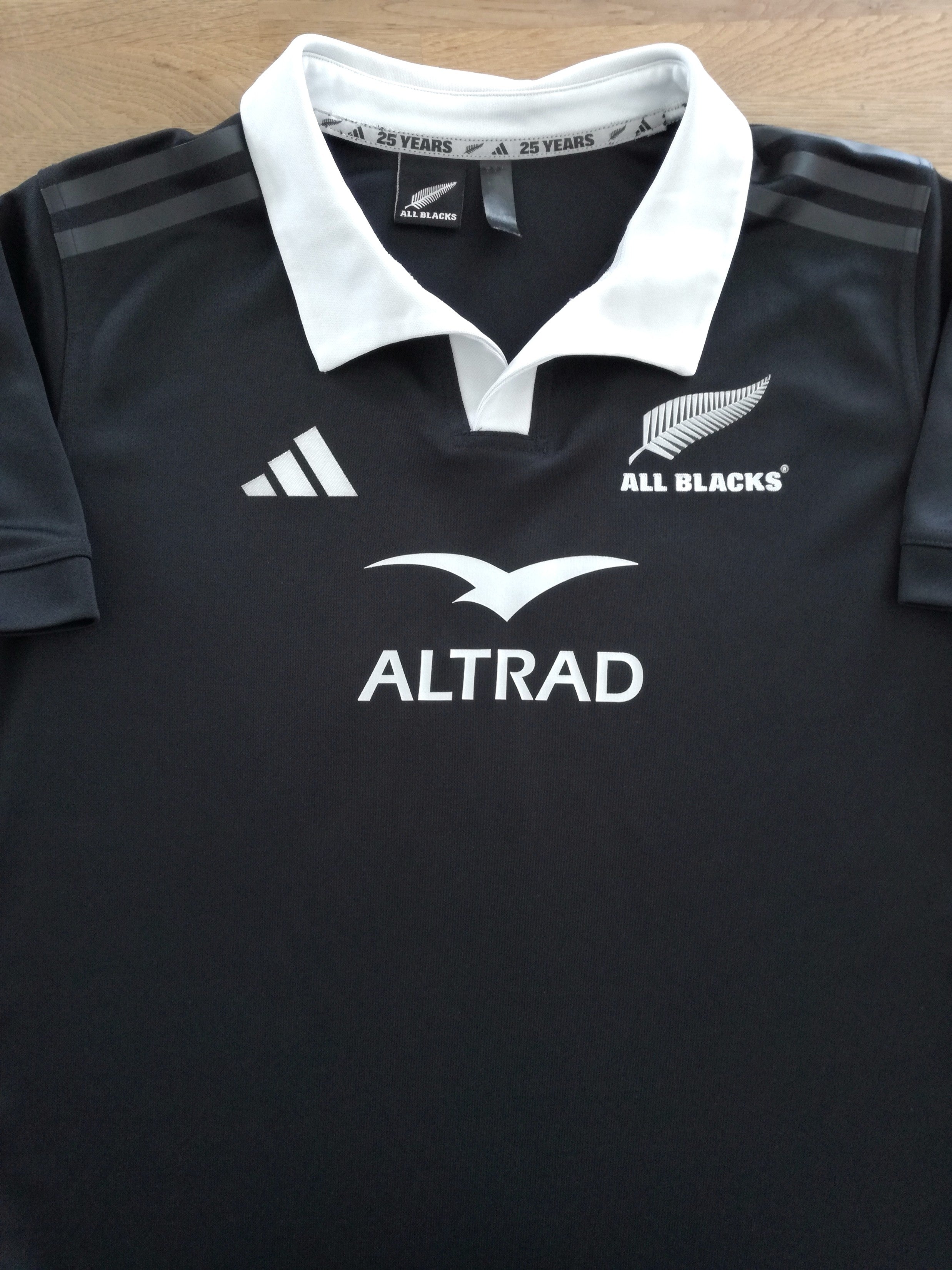 2024 New Zealand Home Rugby Shirt