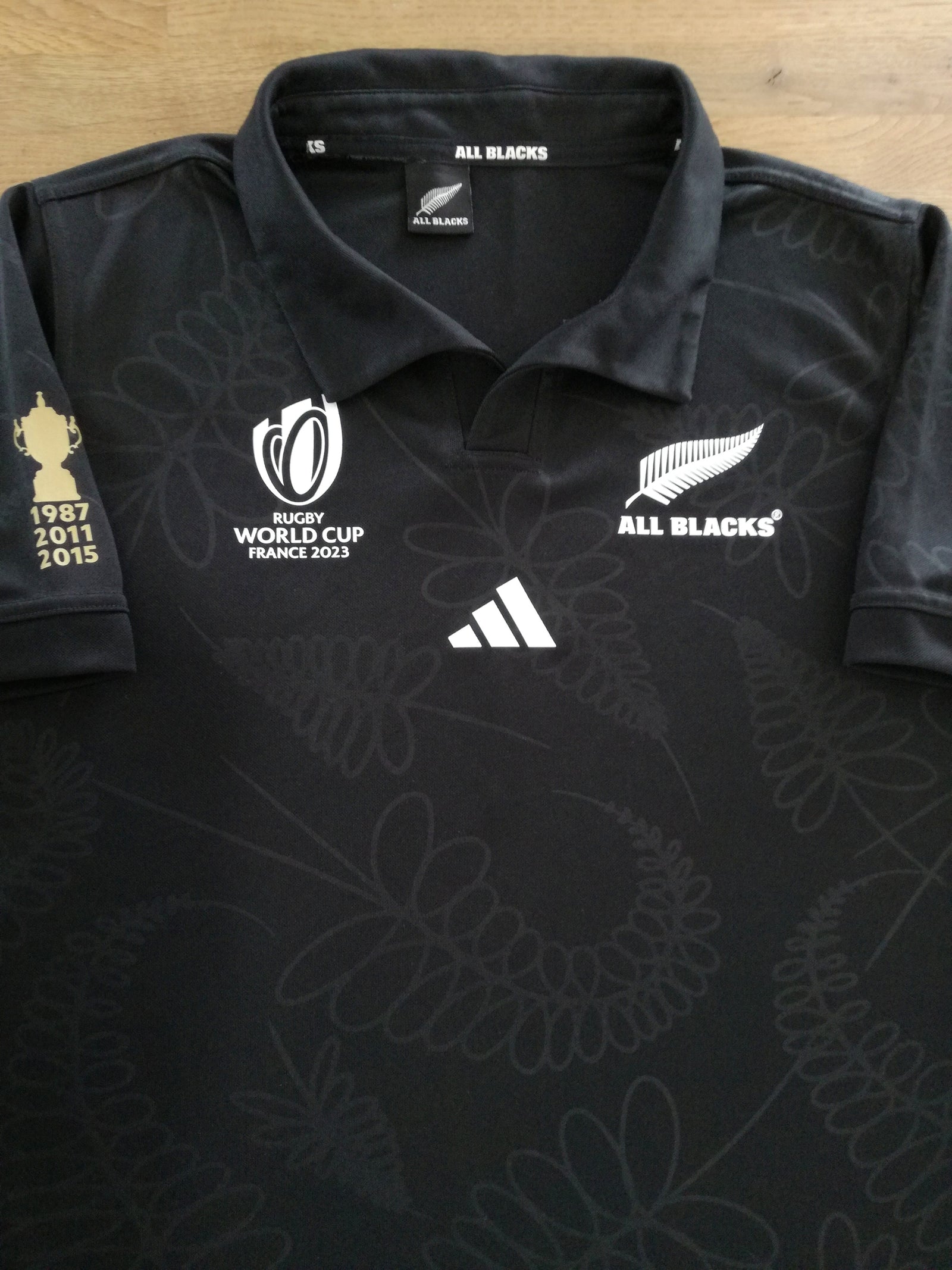 2023 New Zealand Home World Cup Rugby Shirt