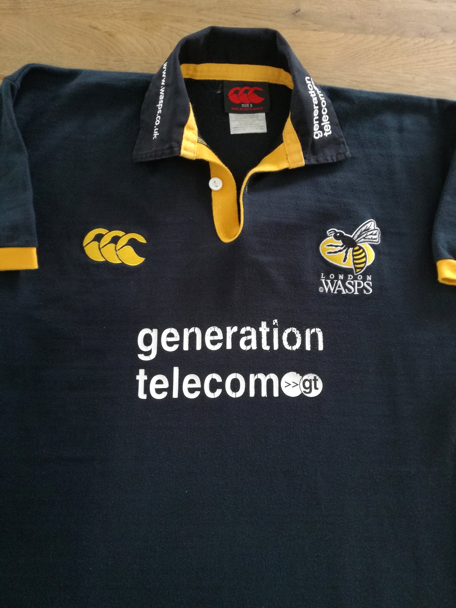 2003/04 London Wasps Home Rugby Shirt (S)
