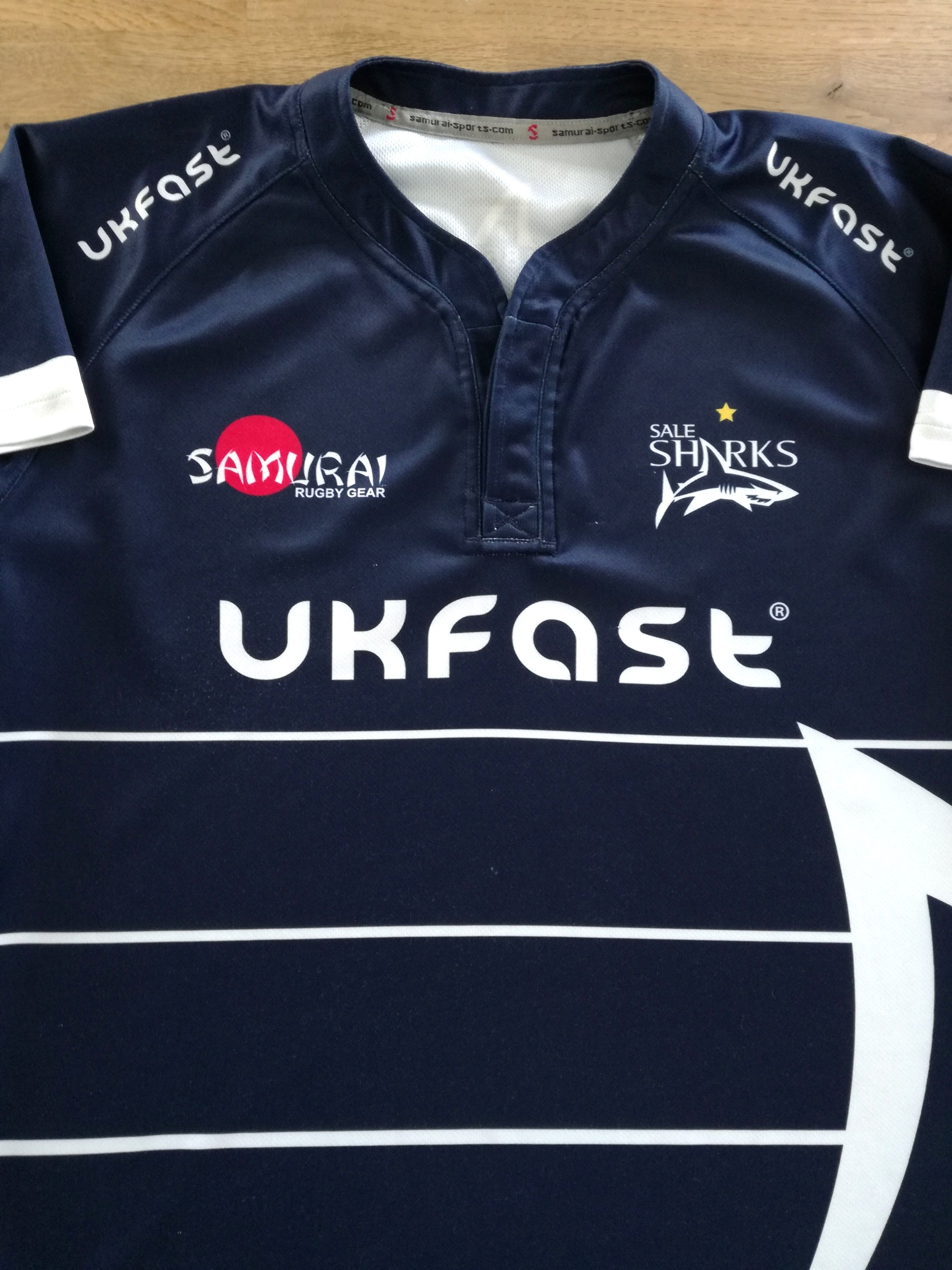 2016/17 Sale Sharks Home Rugby Shirt
