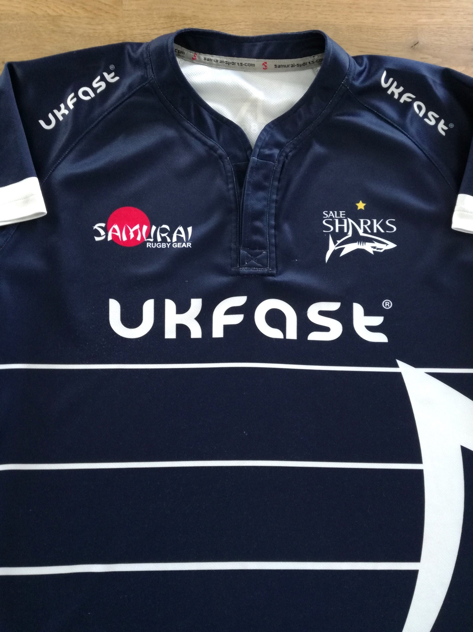 2016/17 Sale Sharks Home Rugby Shirt