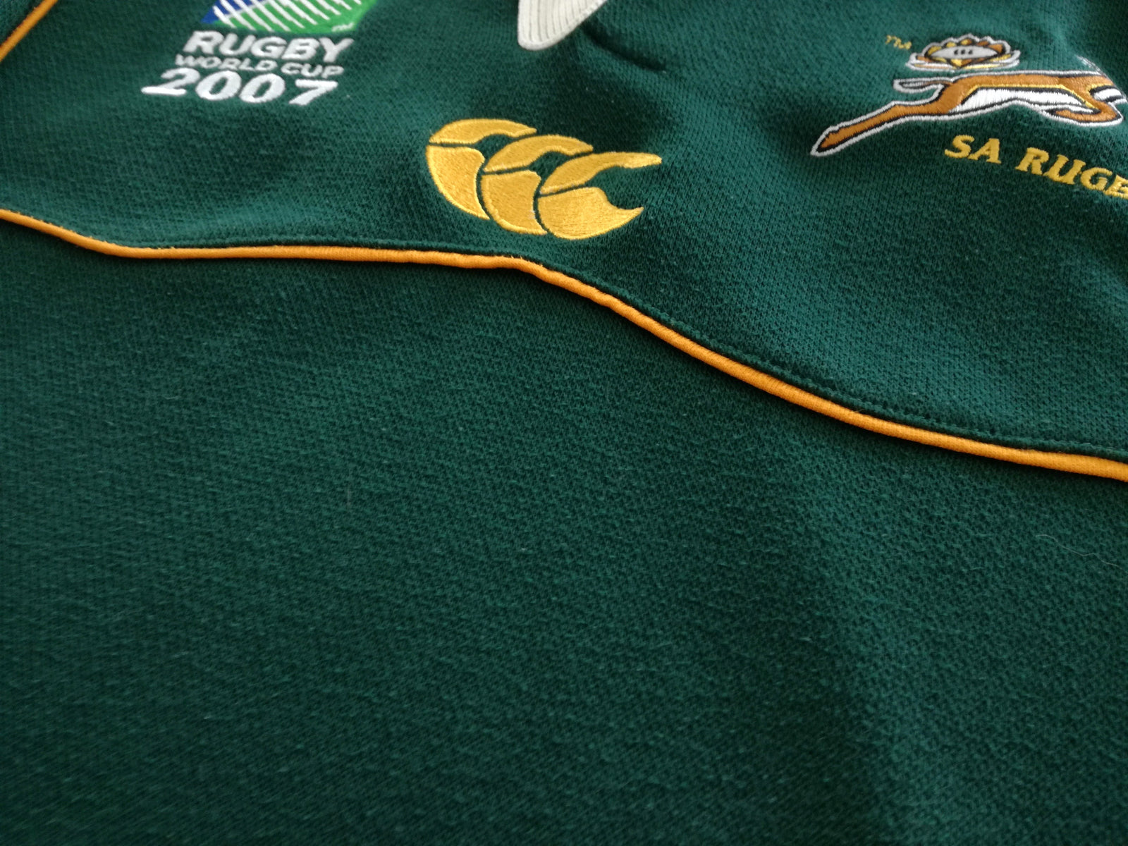 2007 South Africa Home World Cup Rugby Shirt (S)