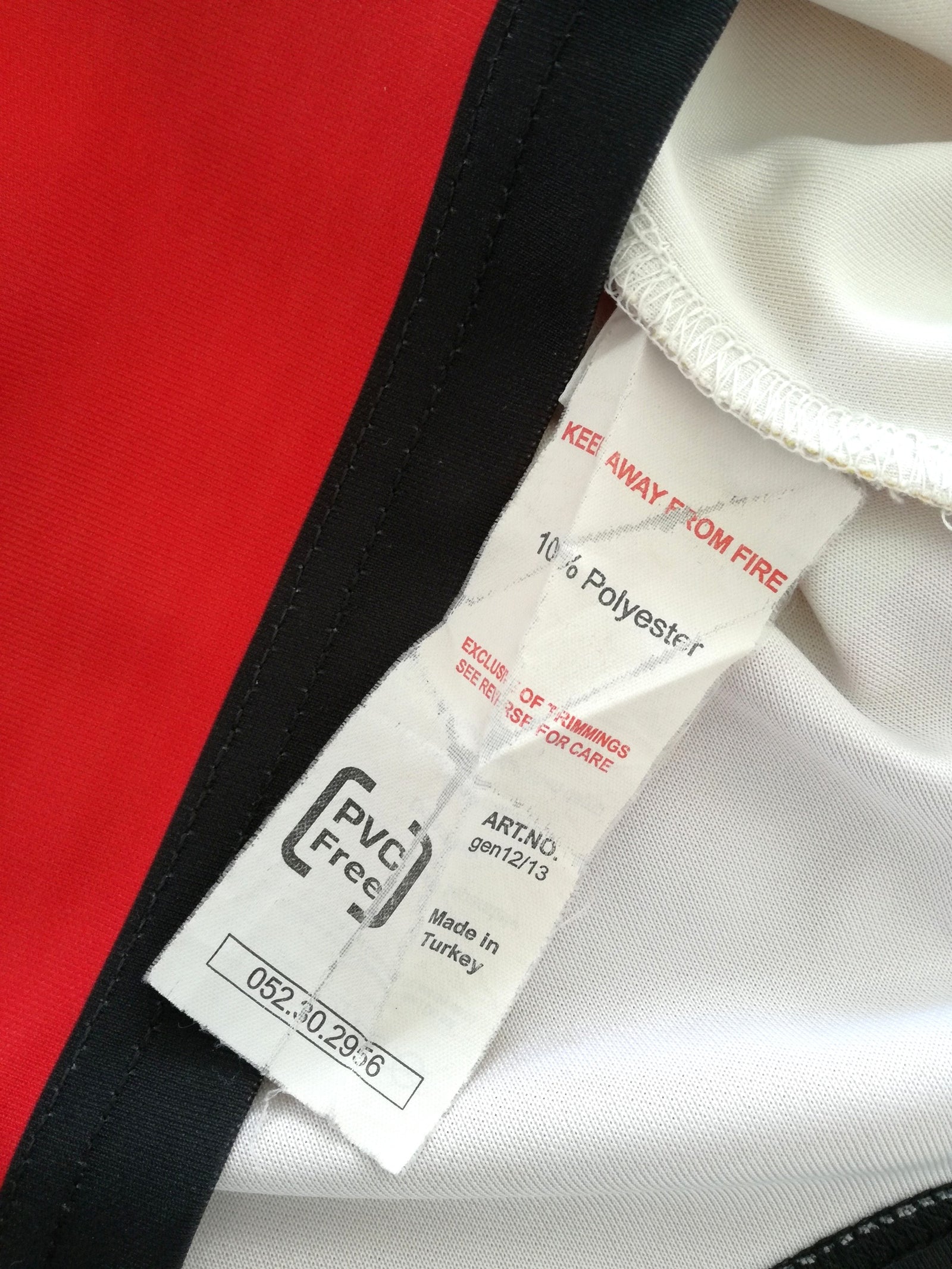 2011/12 Richmond Home Pro-Fit Rugby Shirt #2 (M)