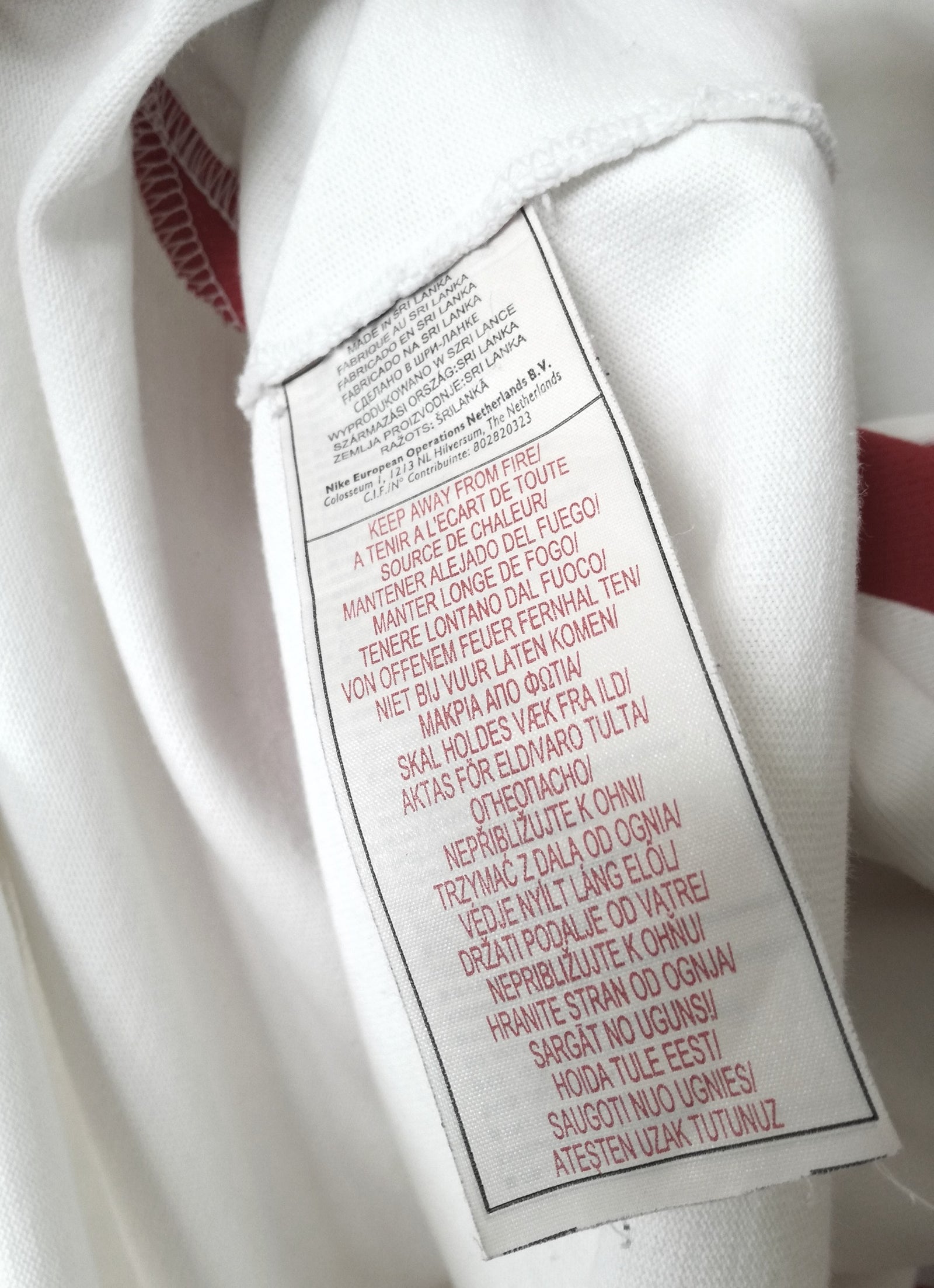 2003/04 England Home Rugby Shirt (M)