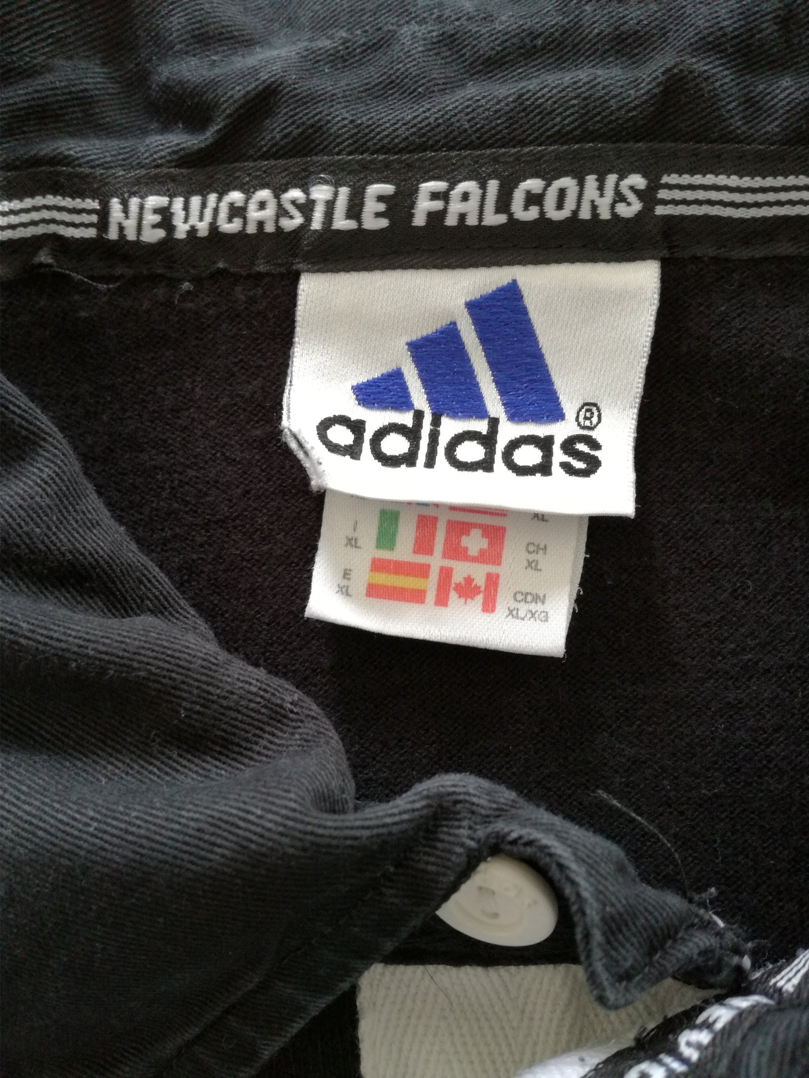 1998/99 Newcastle Falcons Home Rugby Shirt (XL)