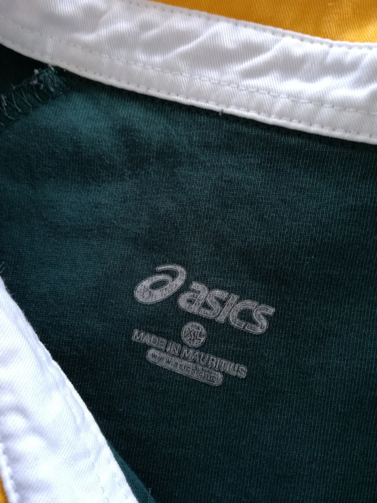 2015 South Africa Home Traditional Rugby Shirt. (XL)
