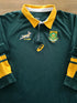 2015 South Africa Home Traditional Long Sleeve Rugby Shirt