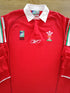 2003 Wales Home World Cup Long Sleeve Rugby Shirt