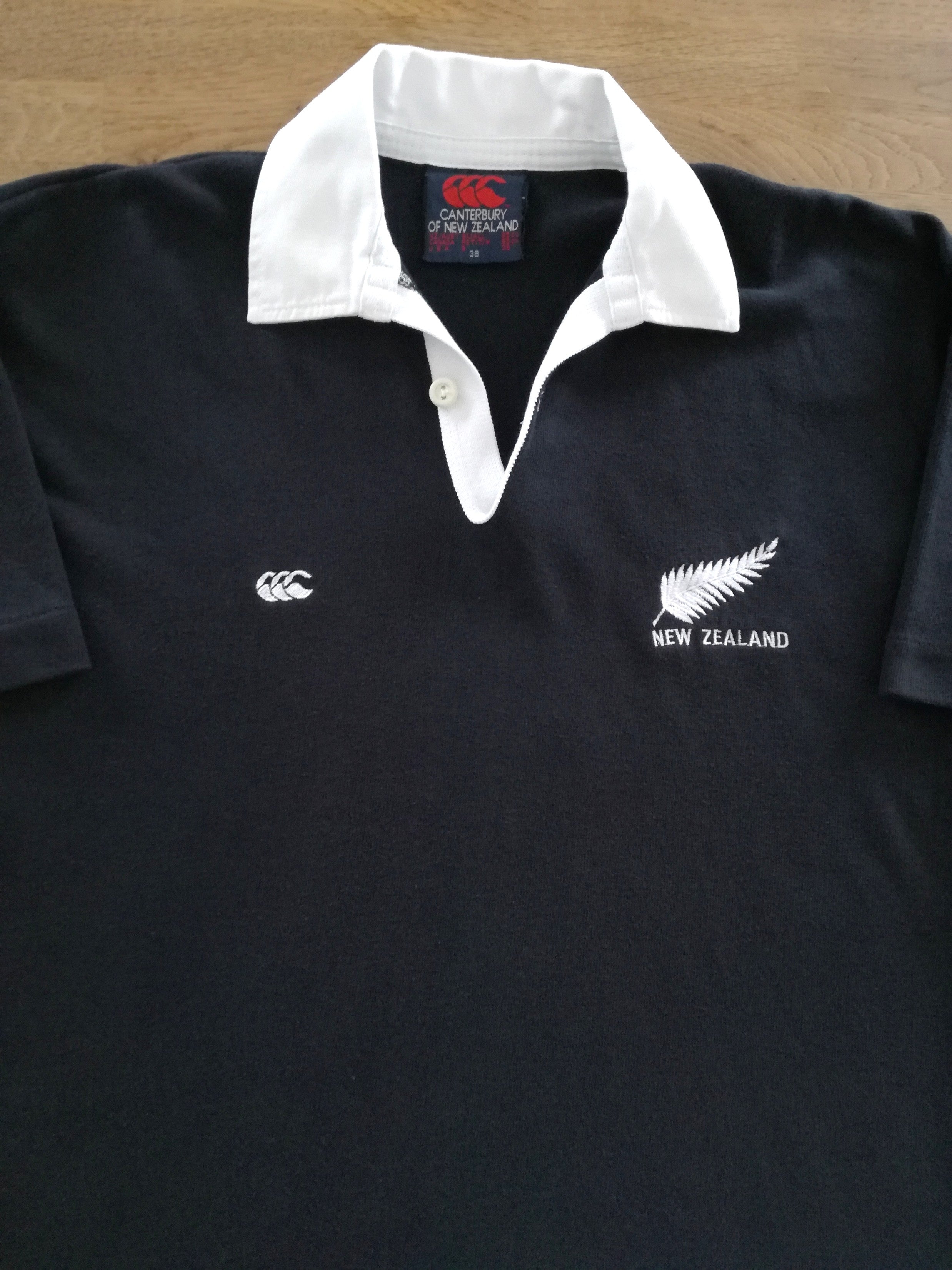 1988 New Zealand Home Rugby Shirt