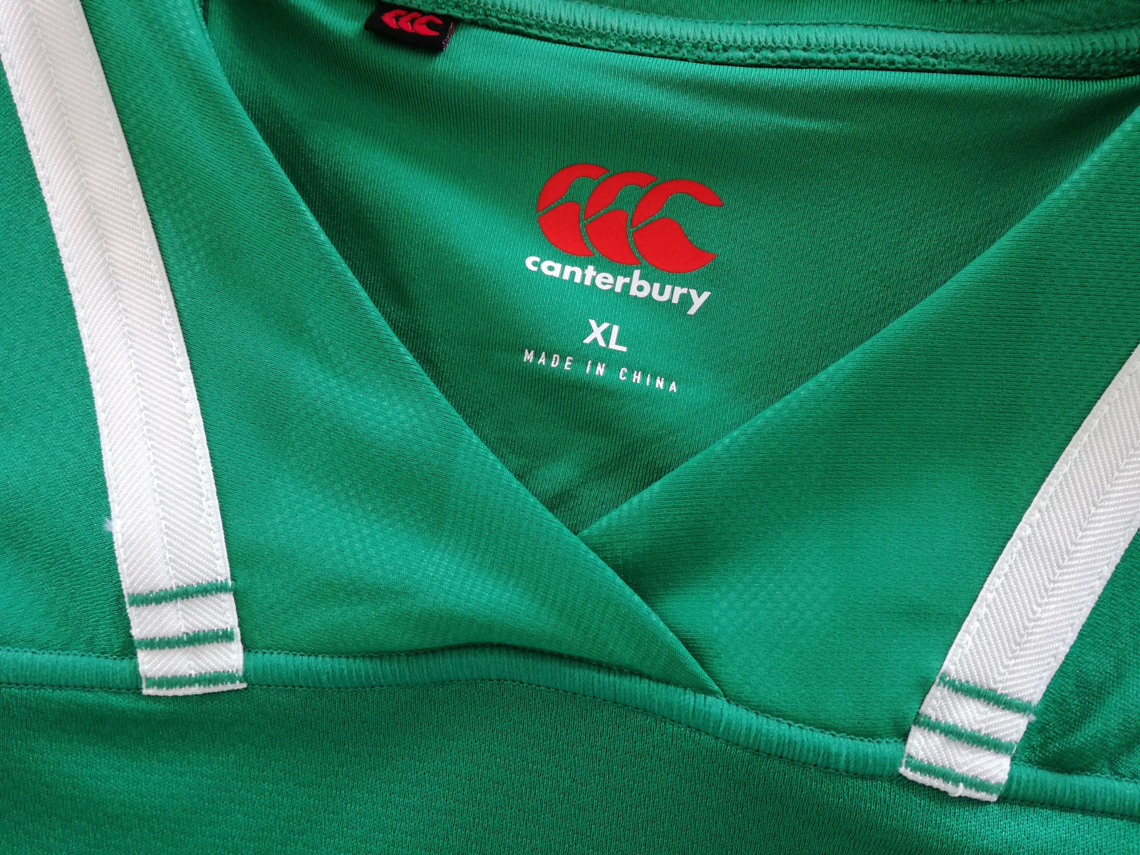 2017/18 Ireland Vapodri+ Home Rugby Shirt (XL)