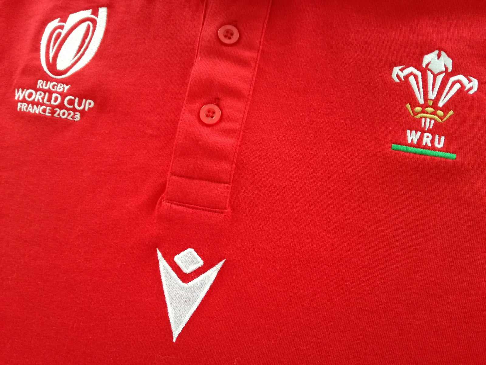 2023 Wales Home World Cup Traditional Rugby Shirt (XL) *BNWT*