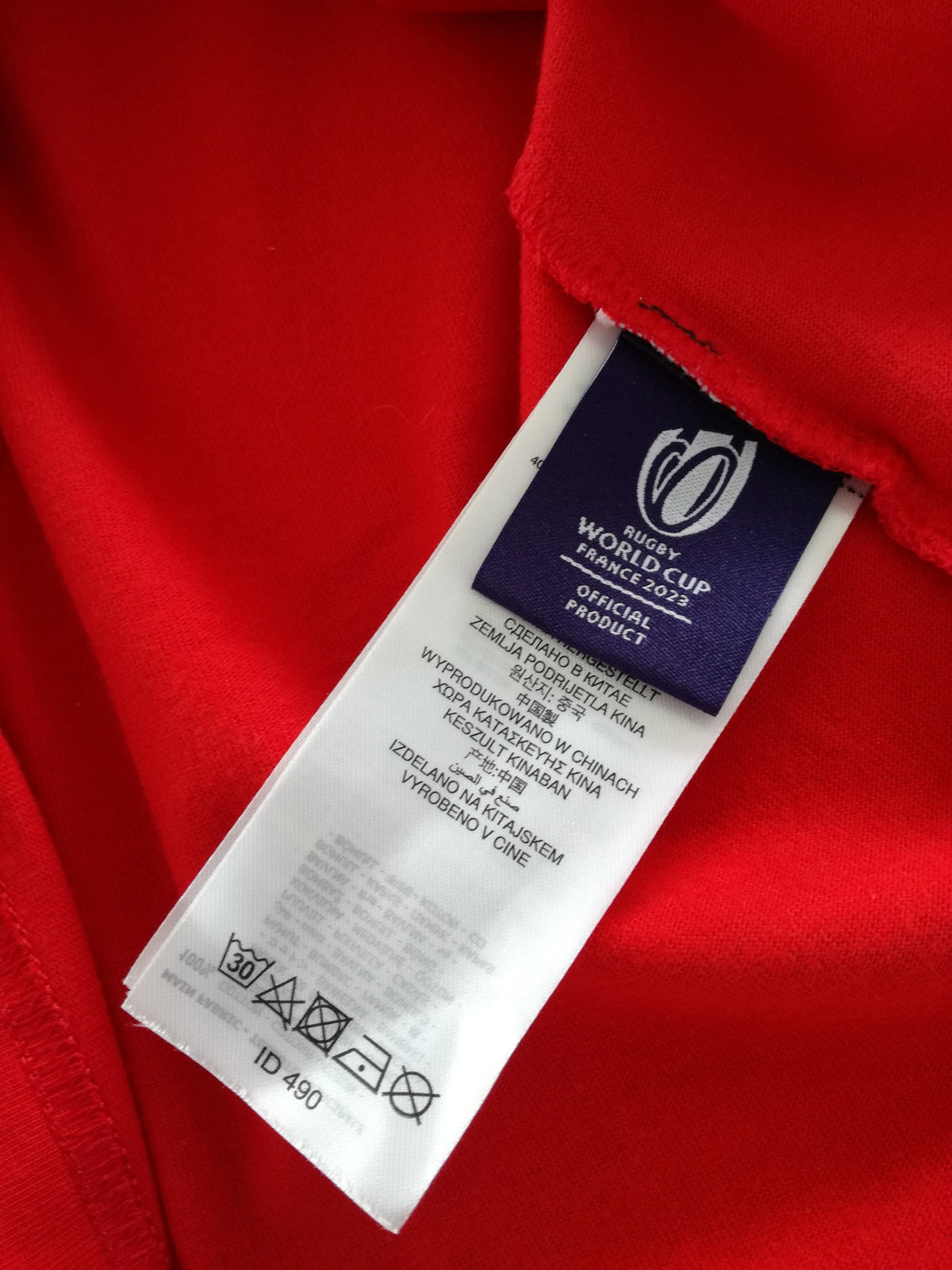 2023 Wales Home World Cup Traditional Rugby Shirt (XL) *BNWT*