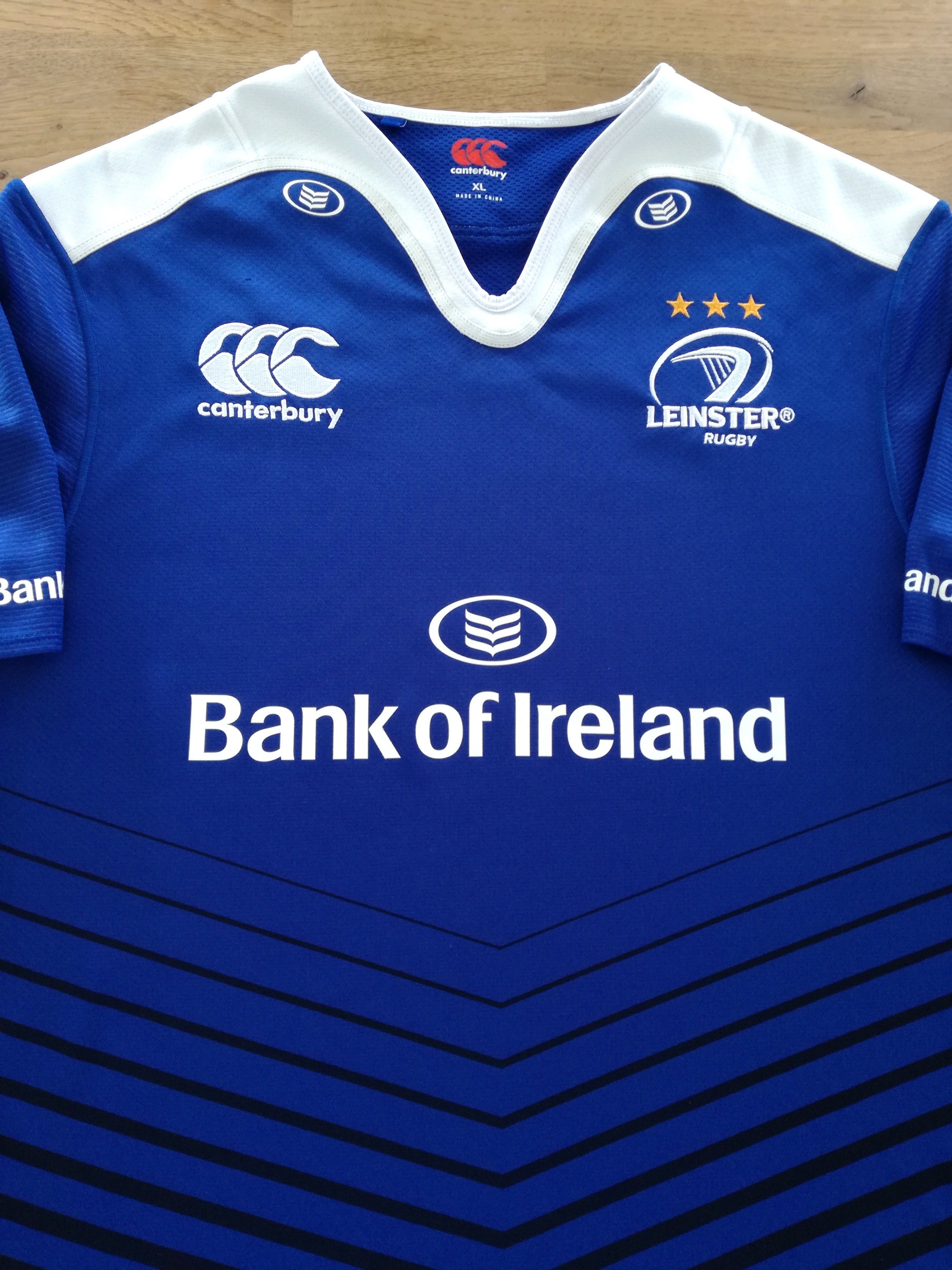 2015/16 Leinster Home Pro-Fit Rugby Shirt