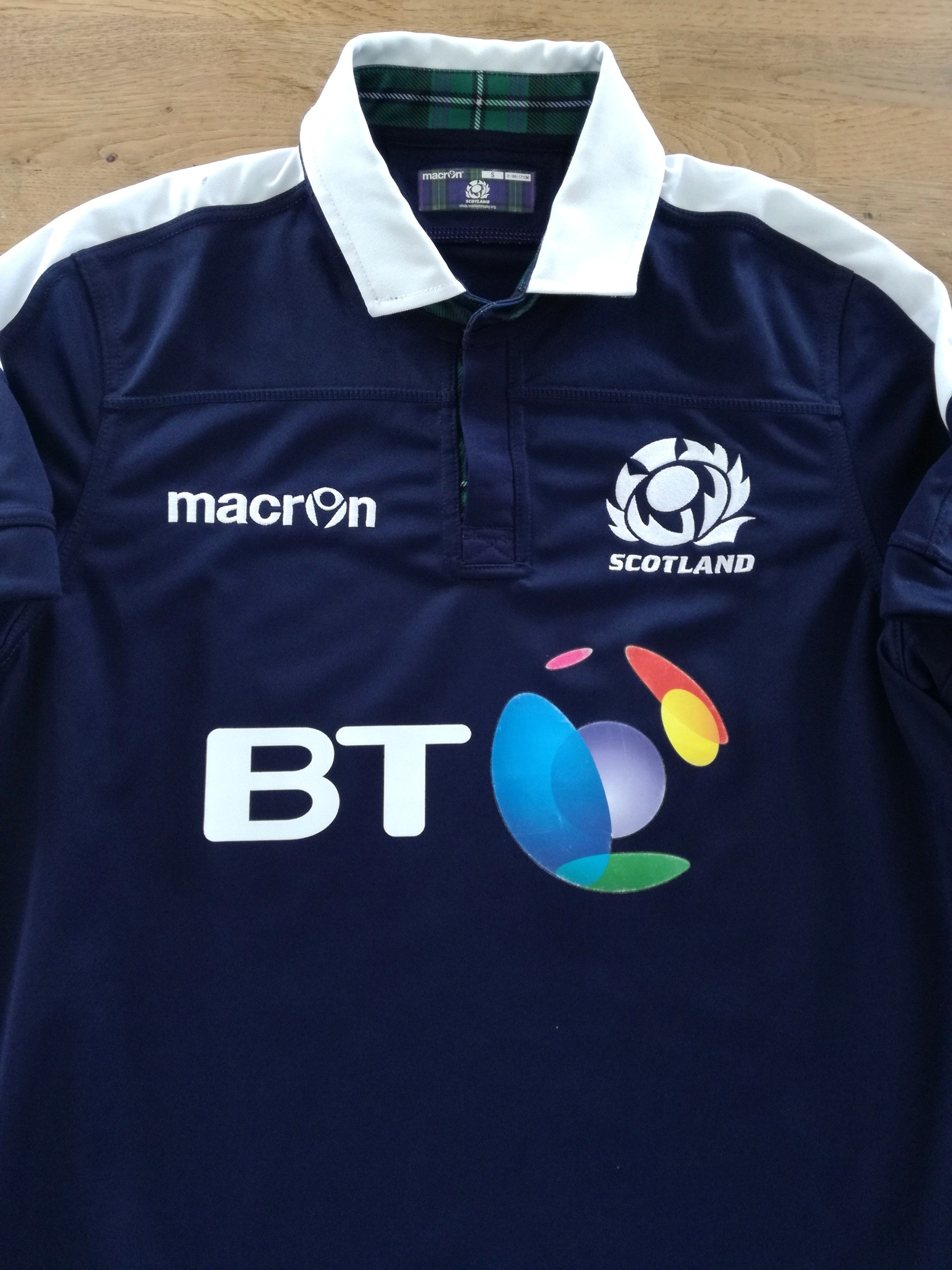 2016/17 Scotland Home Pro-Fit Rugby Shirt