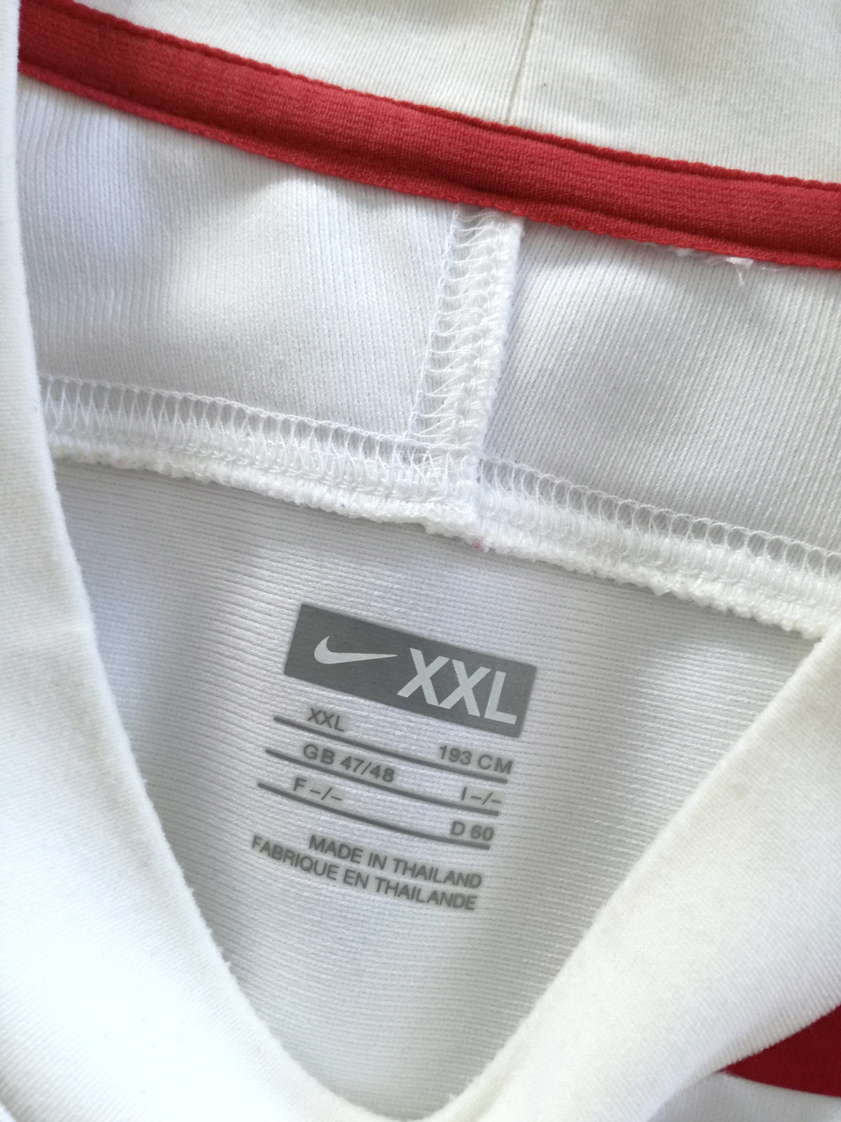 2007/08 England Home Pro-Fit Rugby Shirt (XXL)