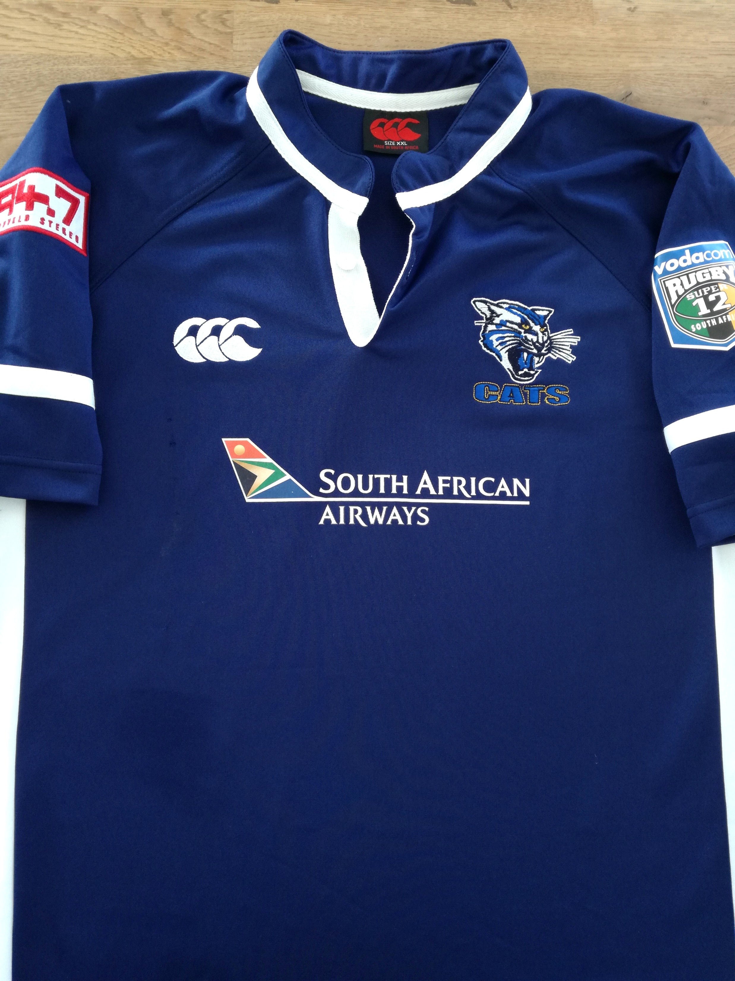 2005 Cats Away Super12 Rugby Shirt