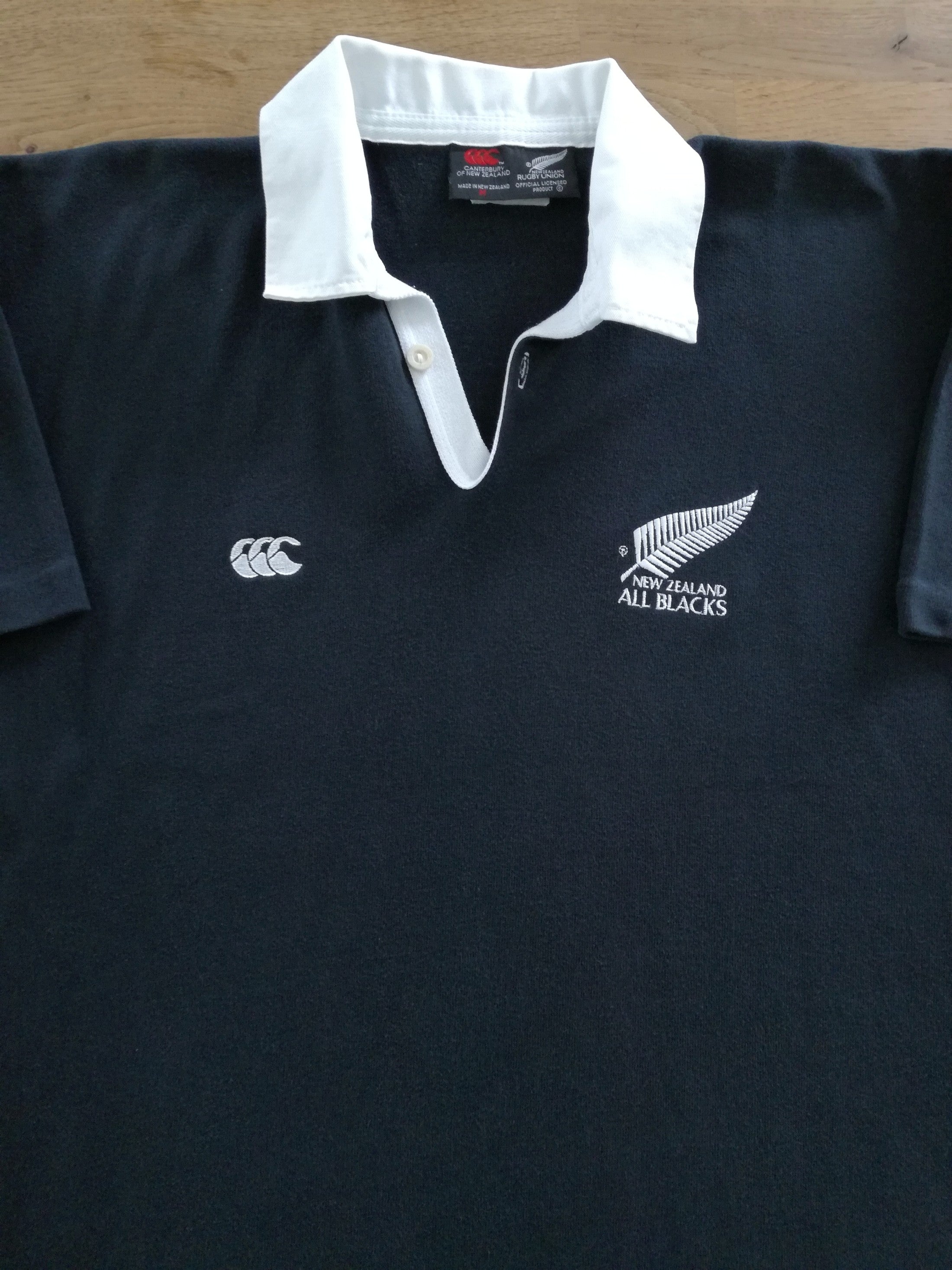 1993 New Zealand Home Rugby Shirt